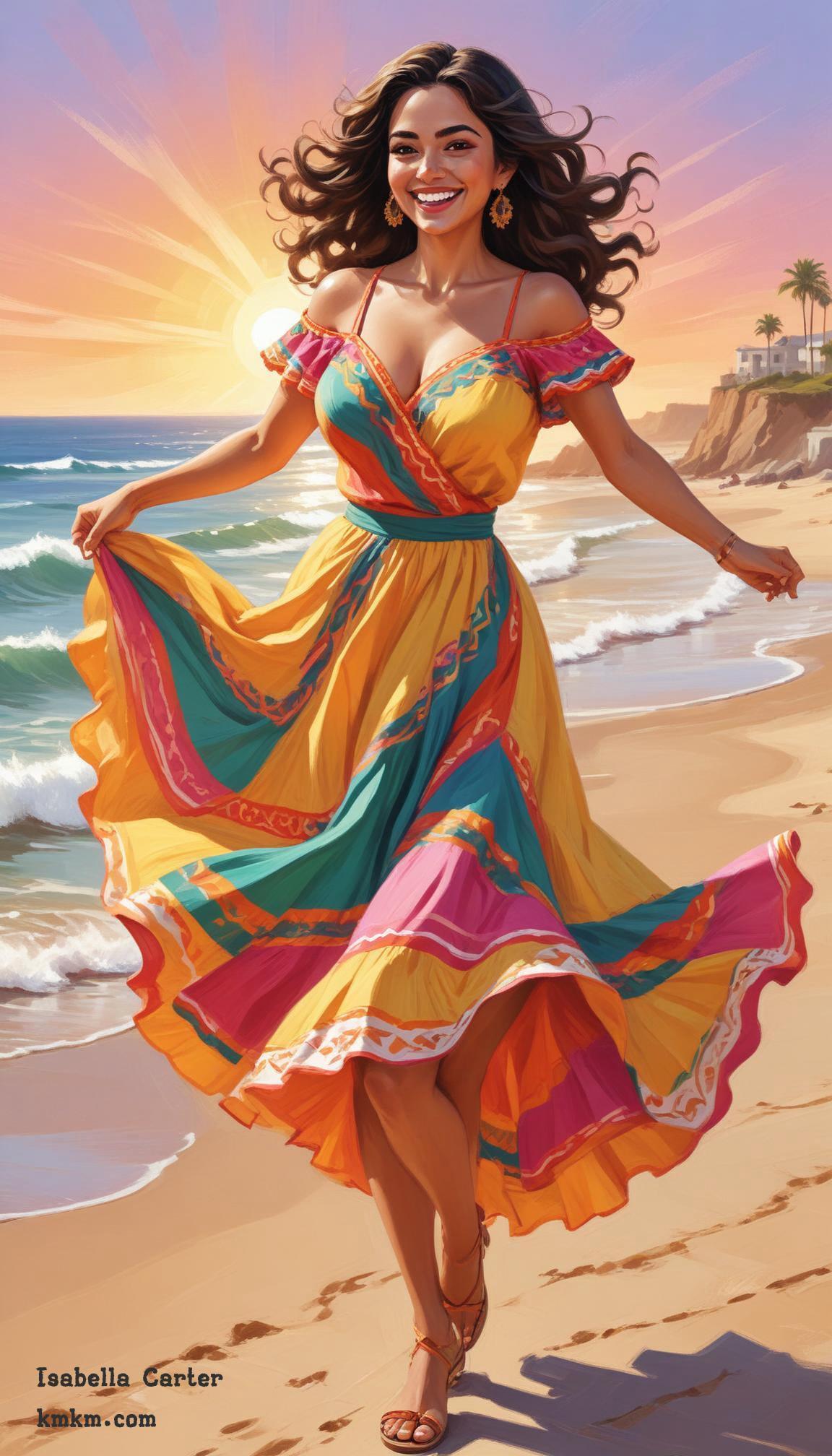 Woman Cartoon Portrait