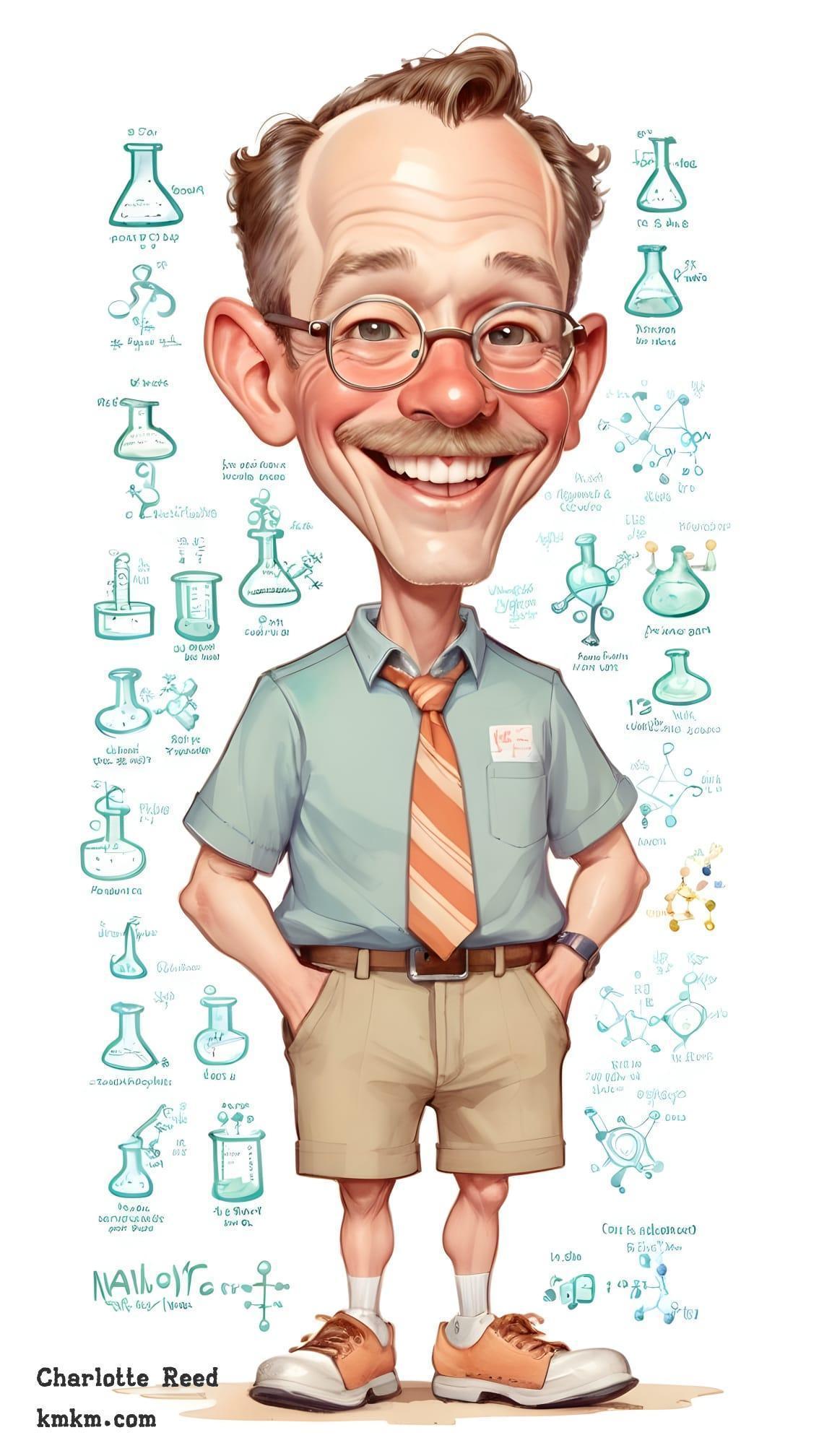 Male Cartoon Caricature