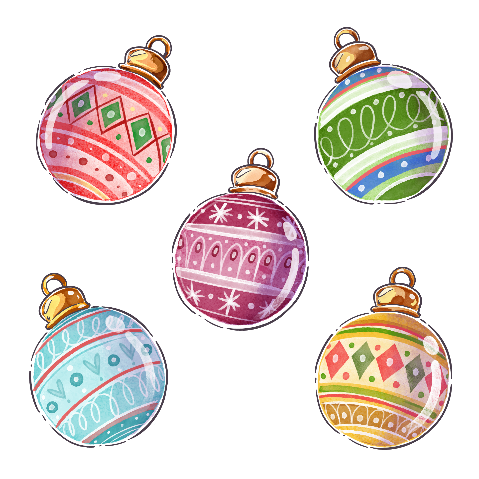 Christmas ball png christmas balls collection