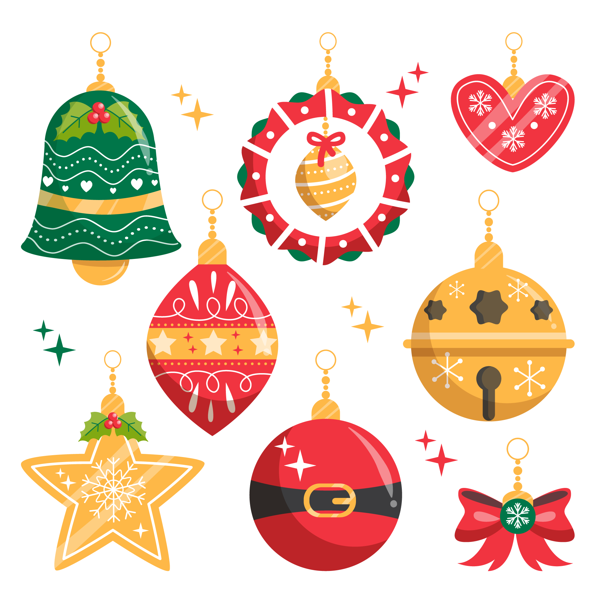 Christmas ball png drawn christmas ball ornaments