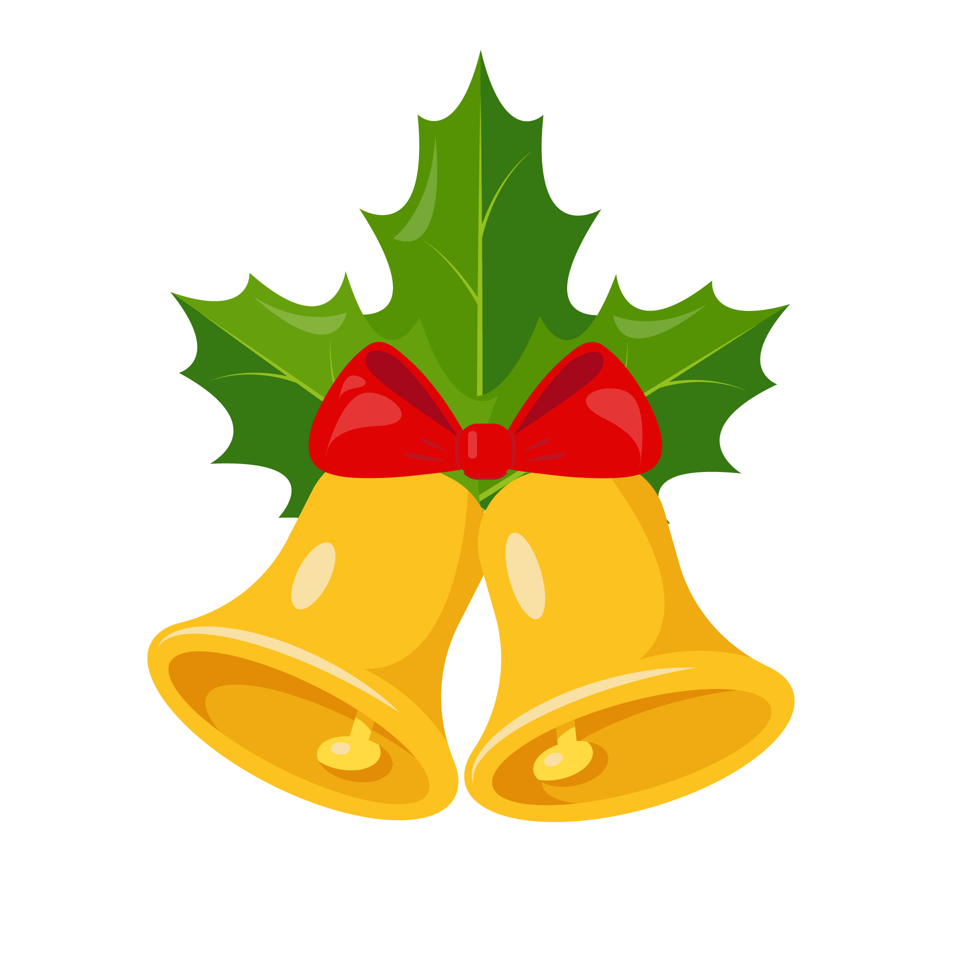 Christmas golden bells collection excellent picture christmas bells clipart