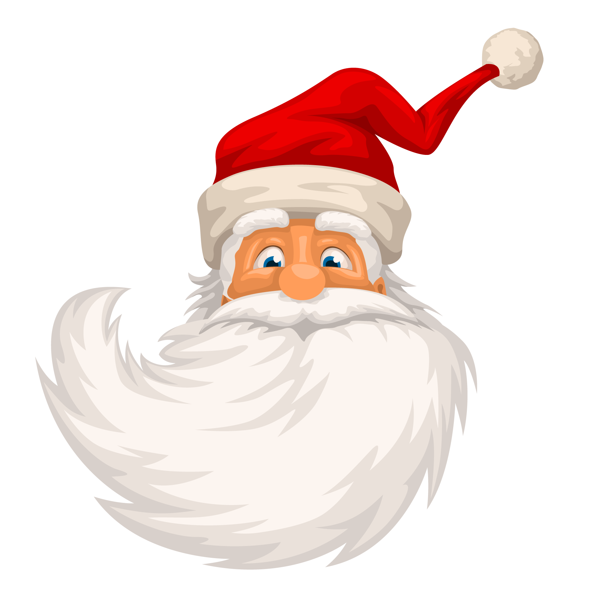 Christmas cute santa claus cartoon excellent picture