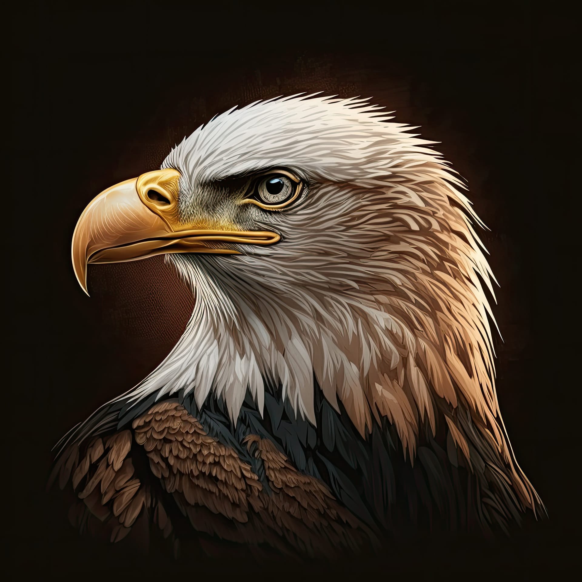Logo american bald eagle bird picture