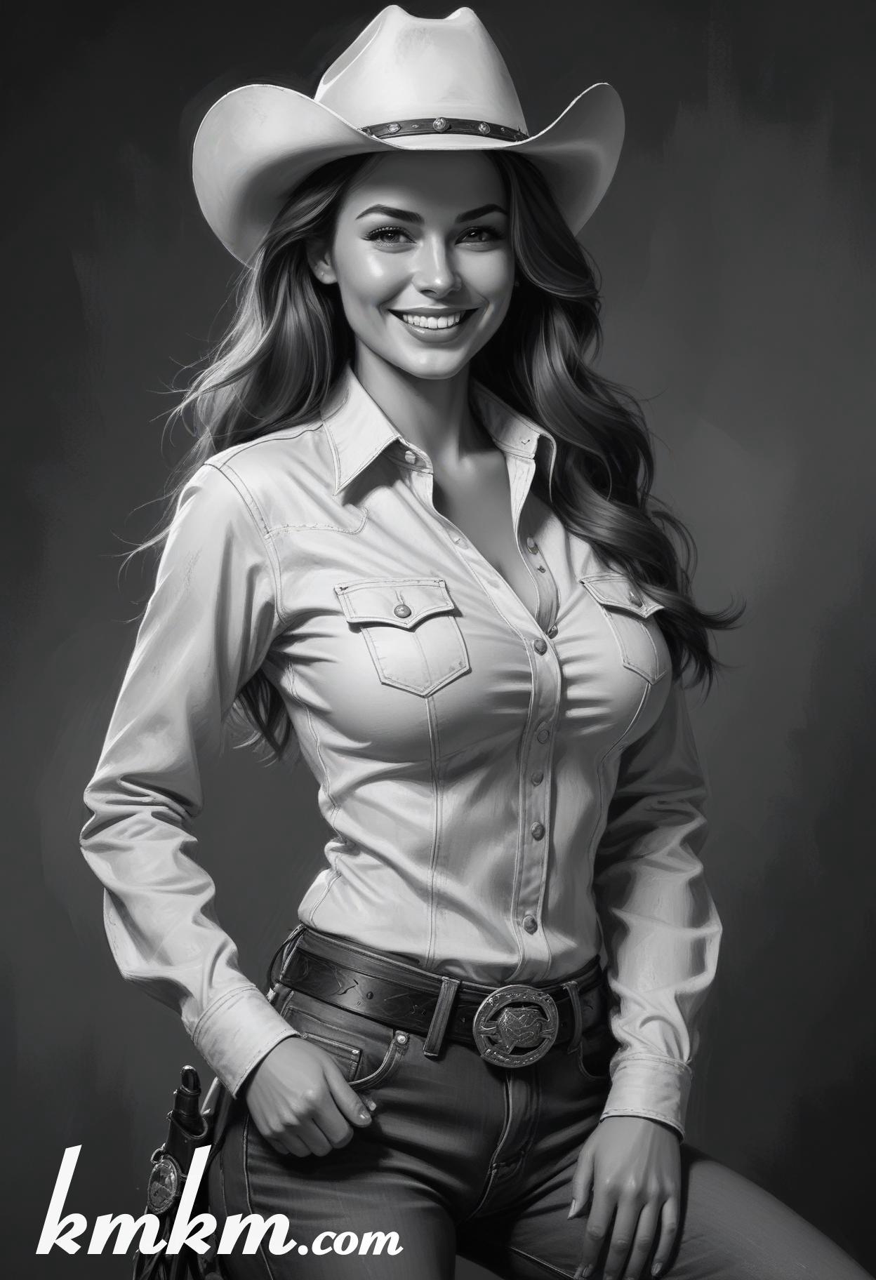 Black and white painting 06