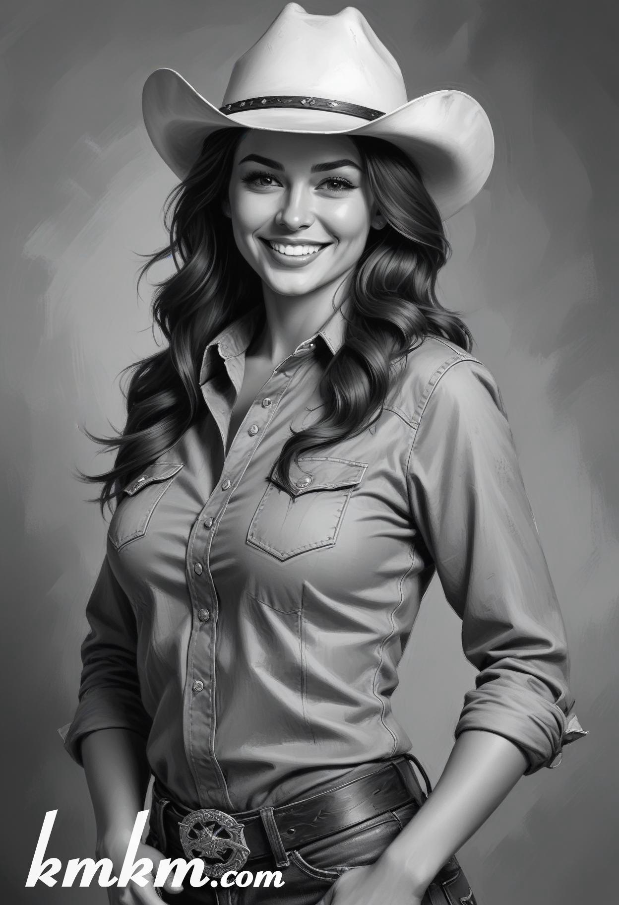 Black and white painting 07