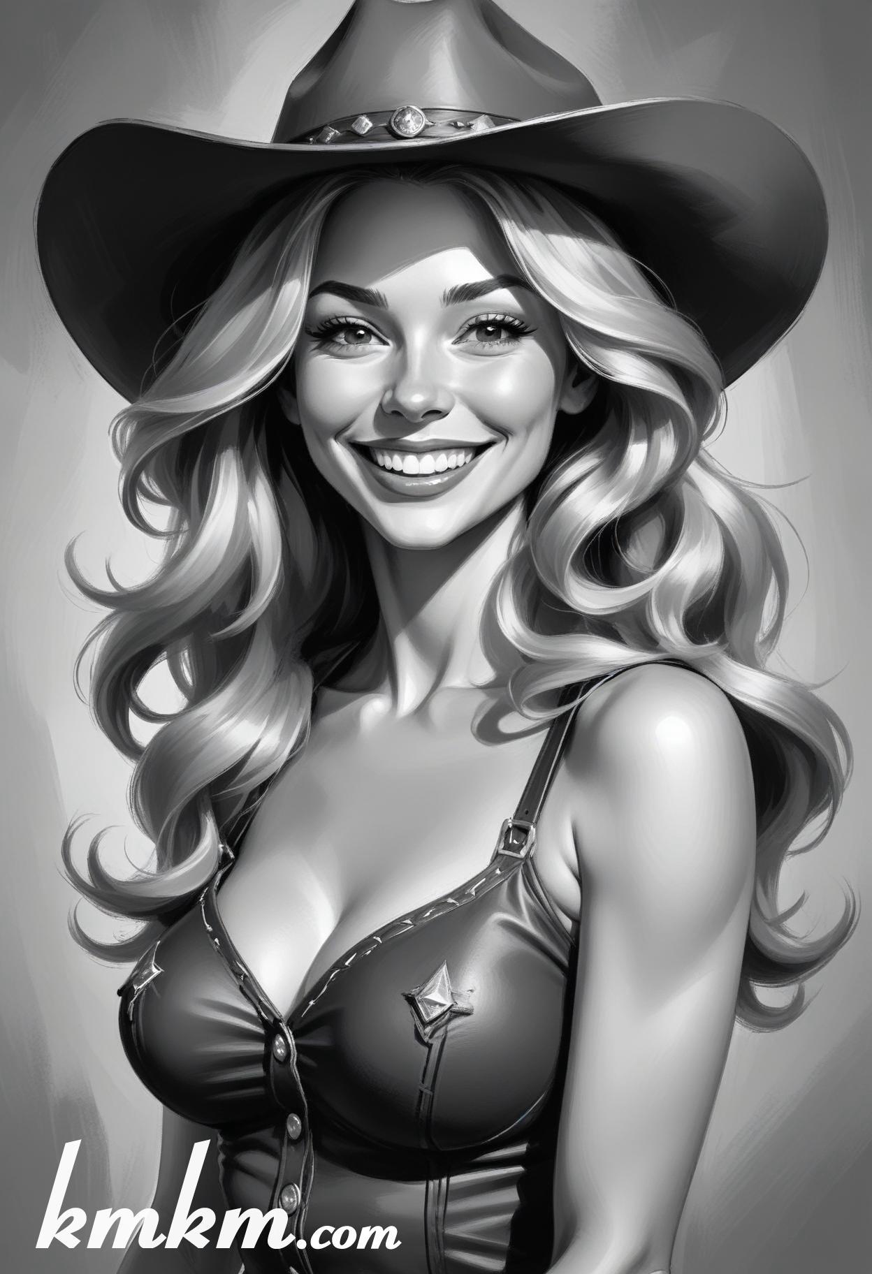 Black and white portrait 10