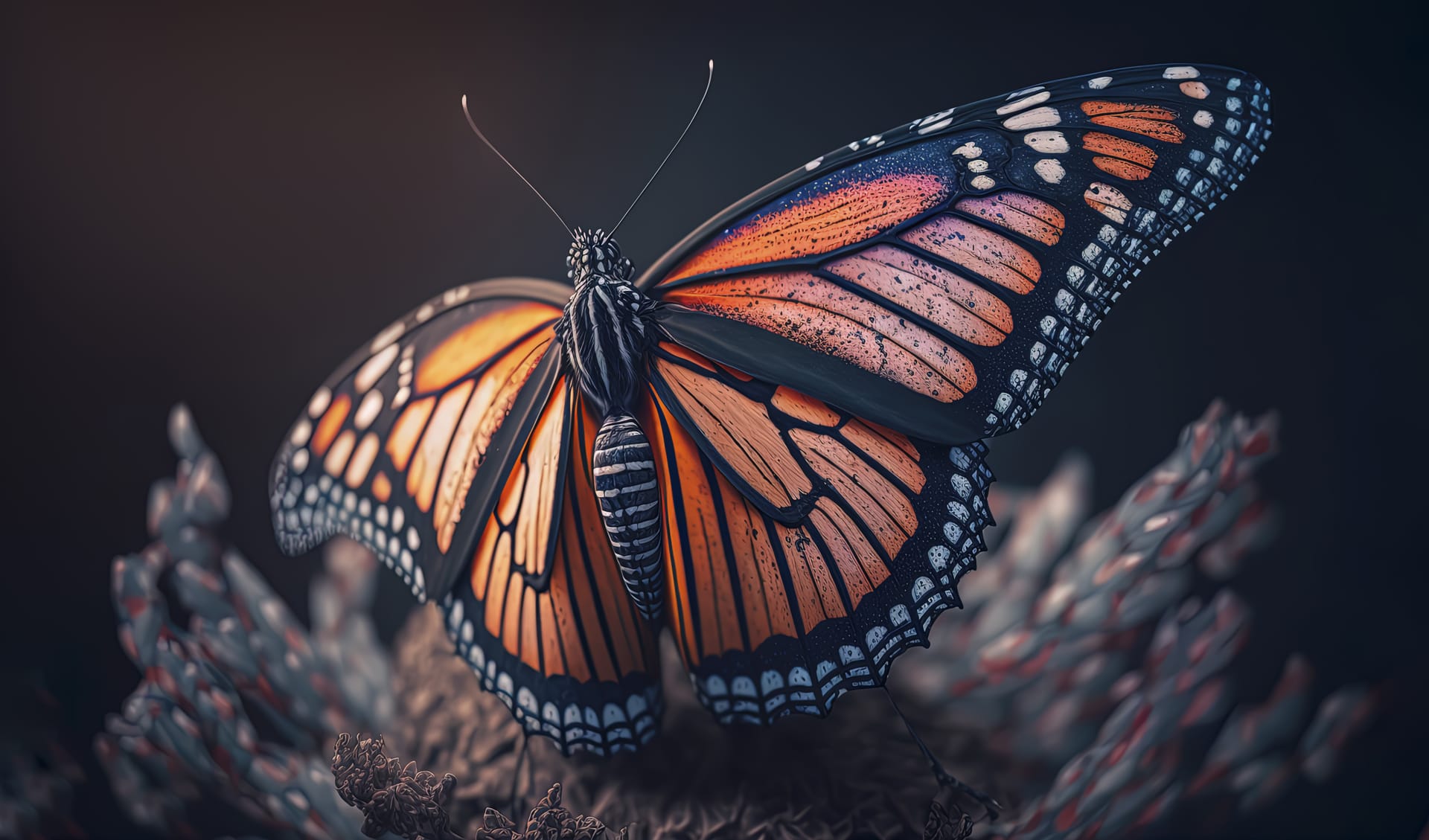 Monarca butterfly beautiful detailed macro photography monarca butterfly