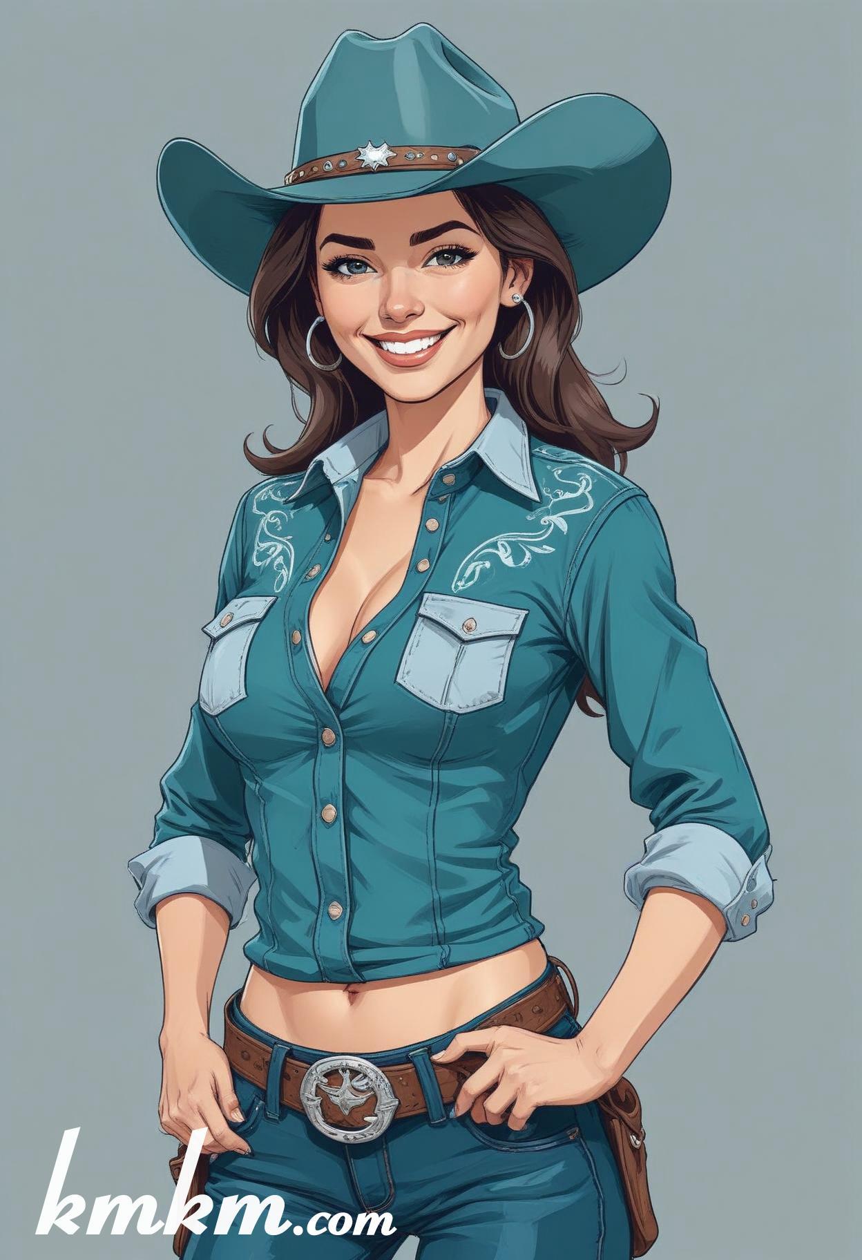 Cartoon cowgirl images 07