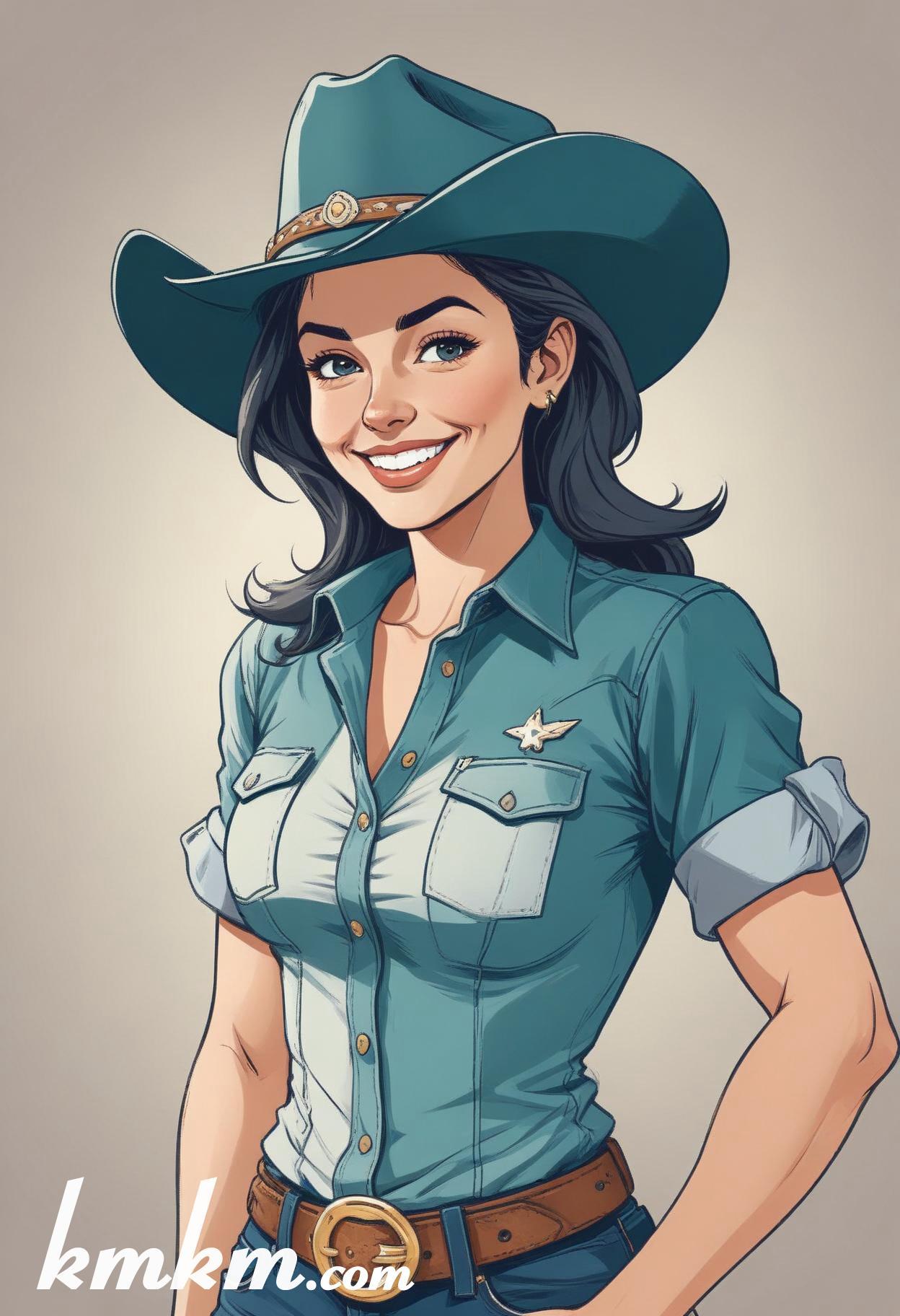 Cartoon cowgirl images 15