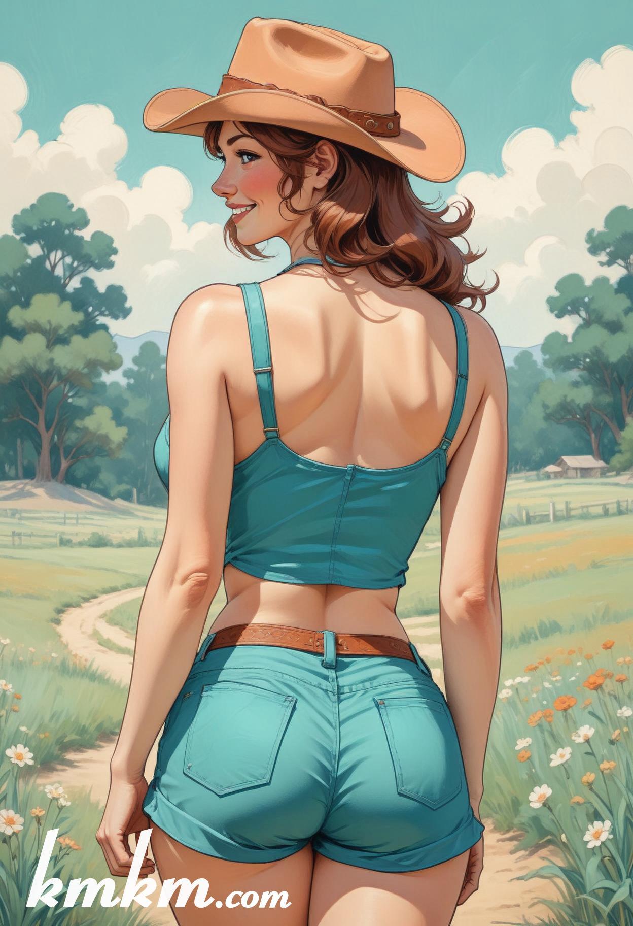 Cartoon cowgirl images 20
