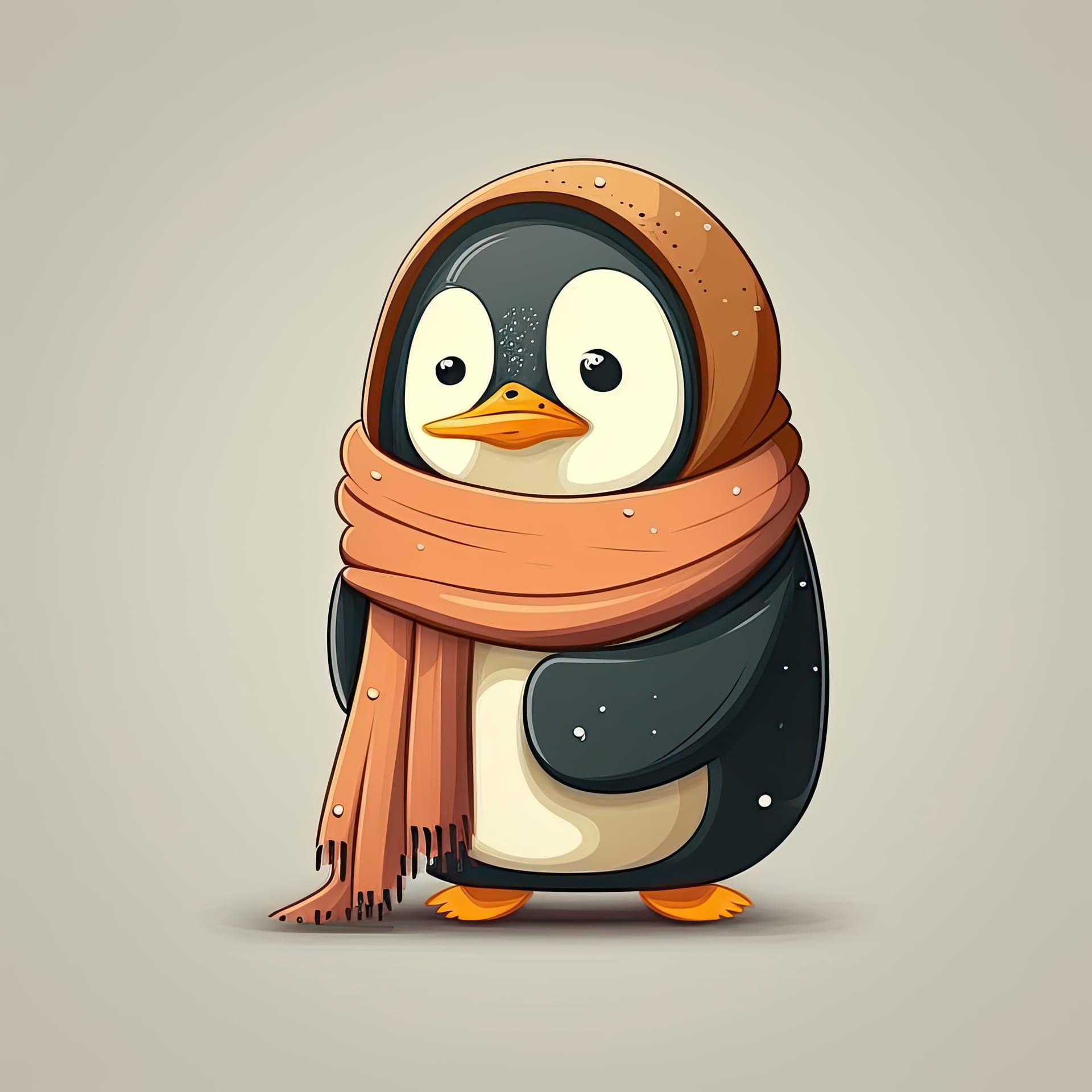Color background illustration character winter excellent image