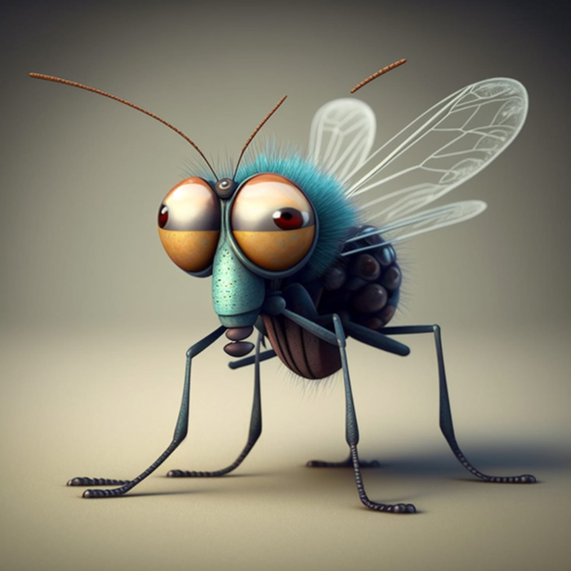 Cute animal pictures cute mosquito character
