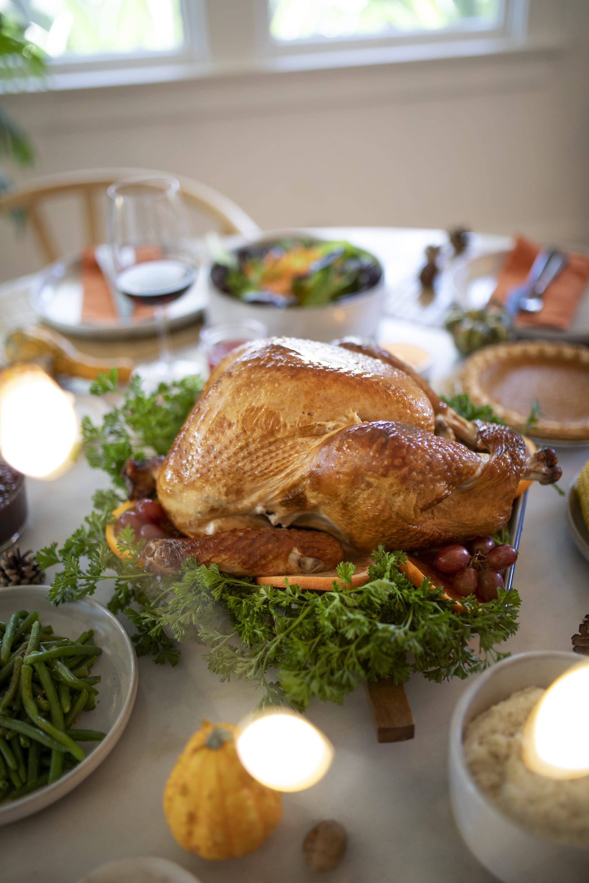 Happy thanksgiving images composition delicious thanksgiving day dinner