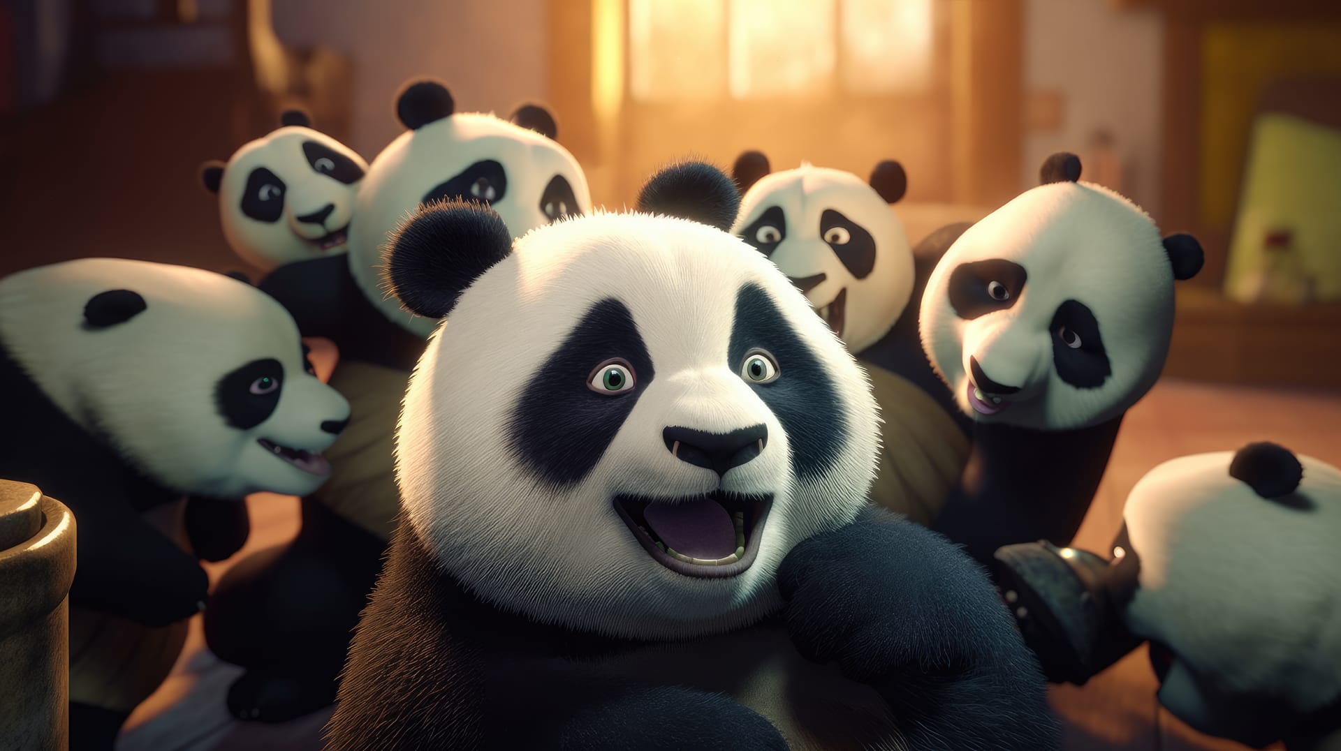 Scene from kung fu panda panda pictures