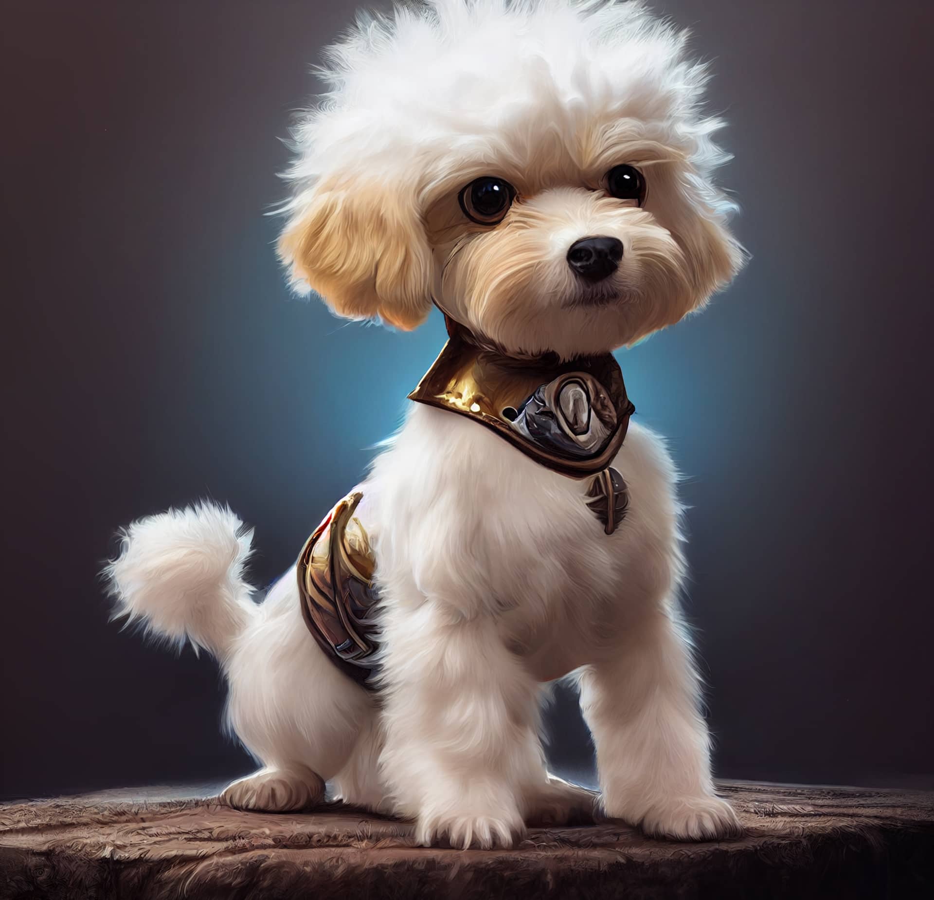 Adorable tiny maltipoo puppy dog animal profile pictures