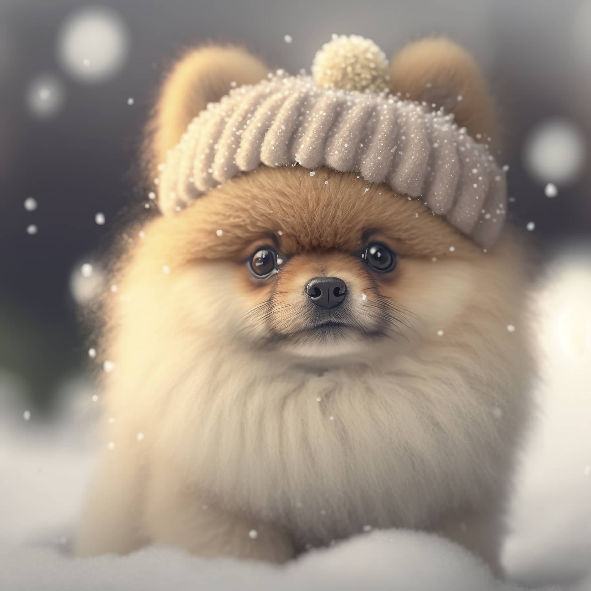 Animal profile pictures cute pomeranian dog image