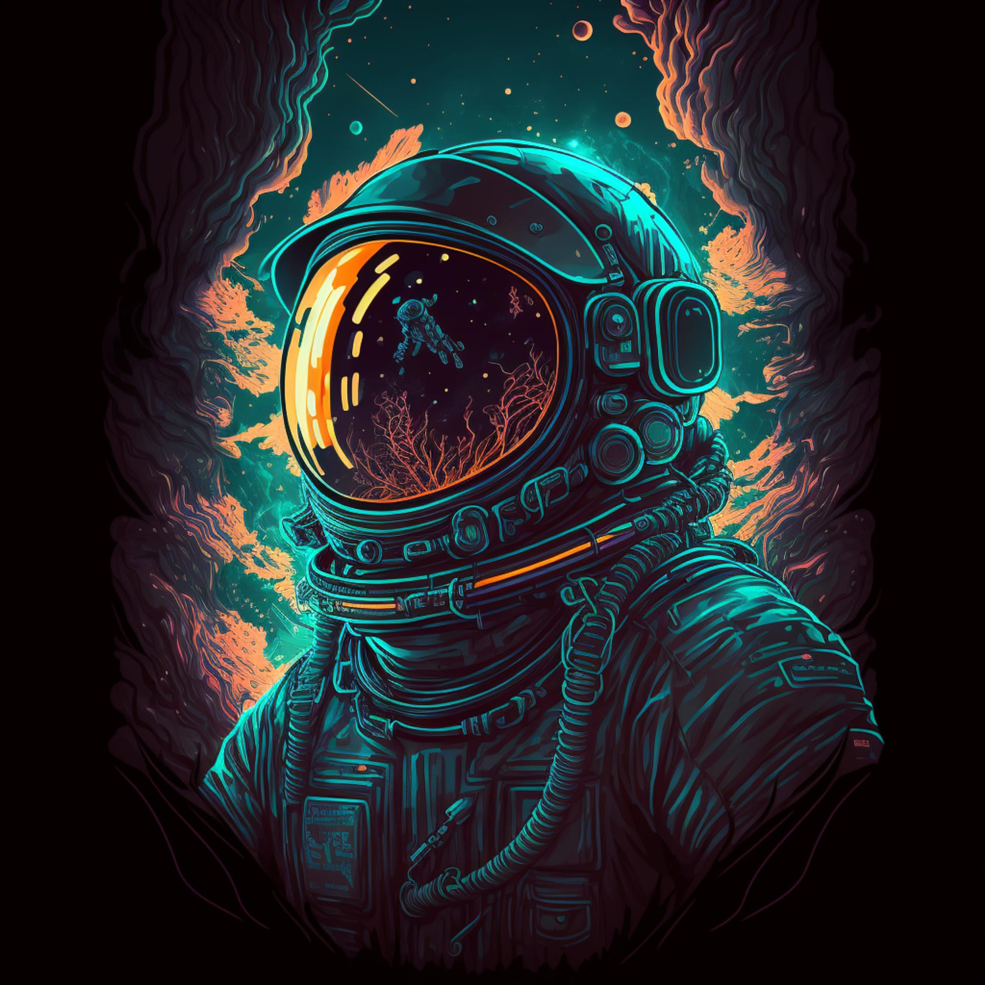 Astronaut outer space