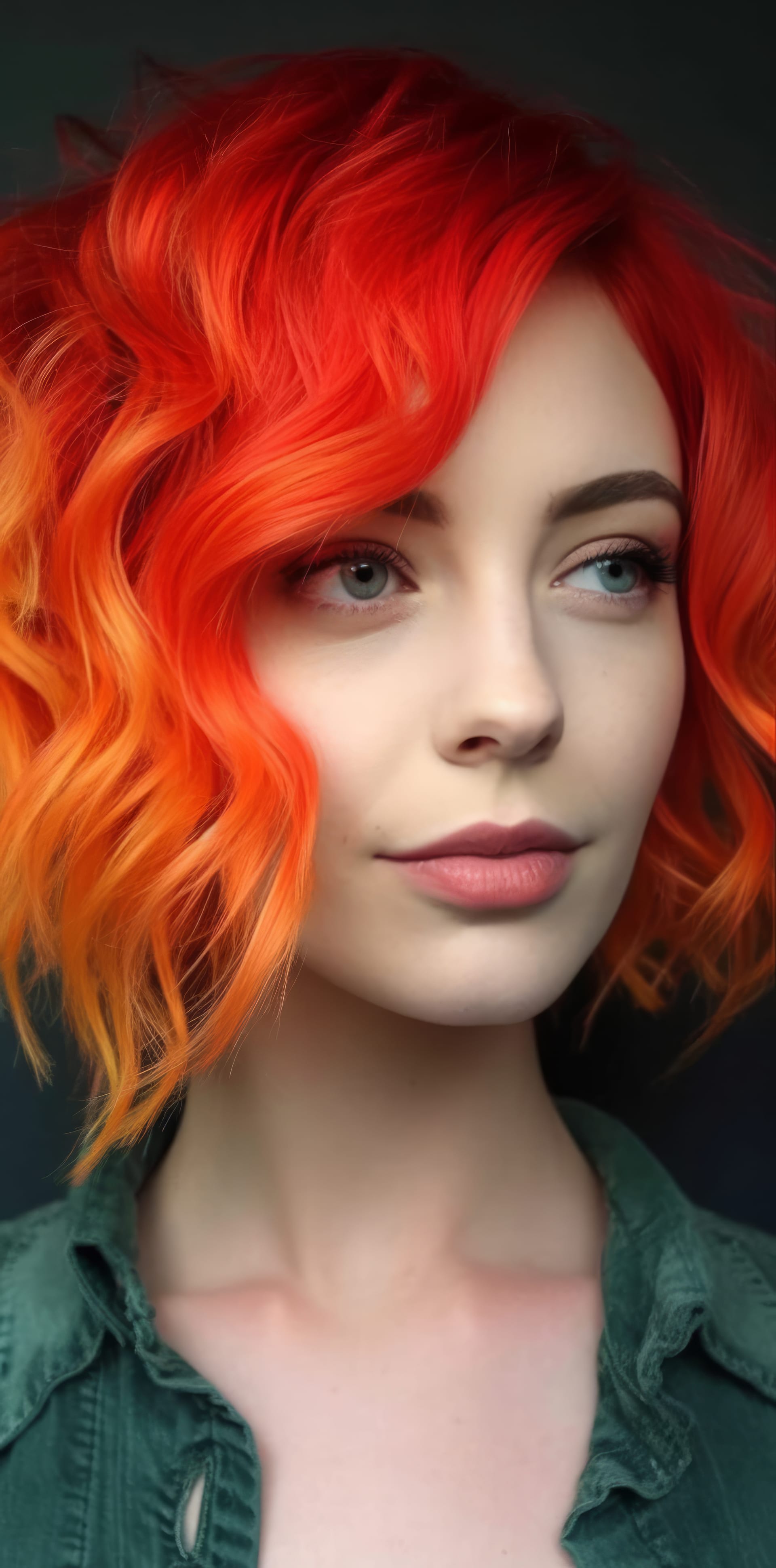 Best instagram profile pictures girl with orange hair