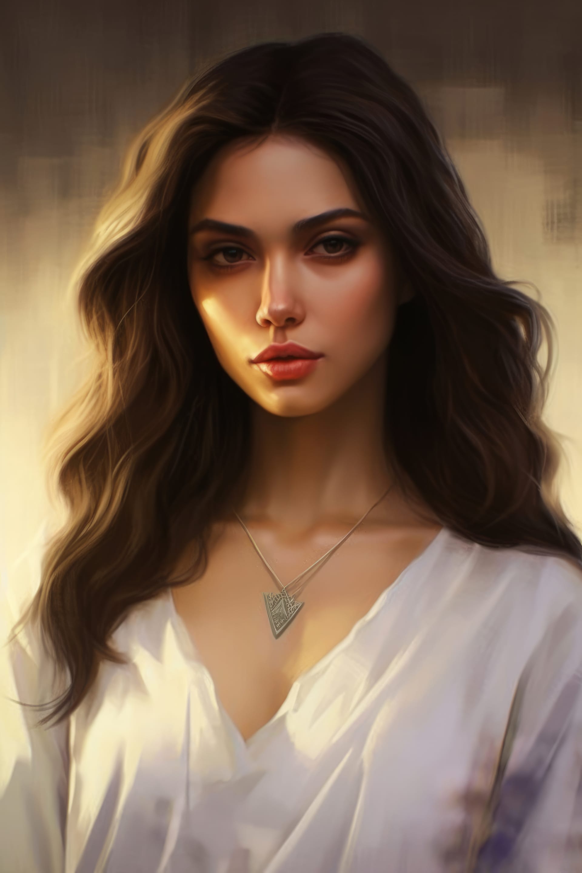 Best profile picture for facebook girl with necklace evocative portraiture