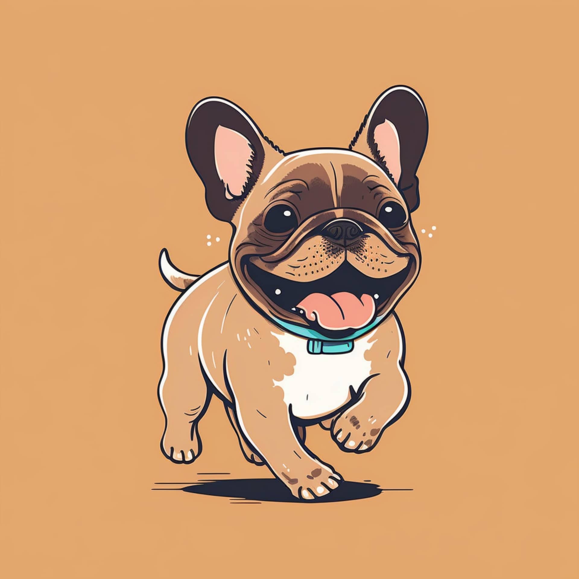 Cute dog cartoon icon cartoon profile pictures