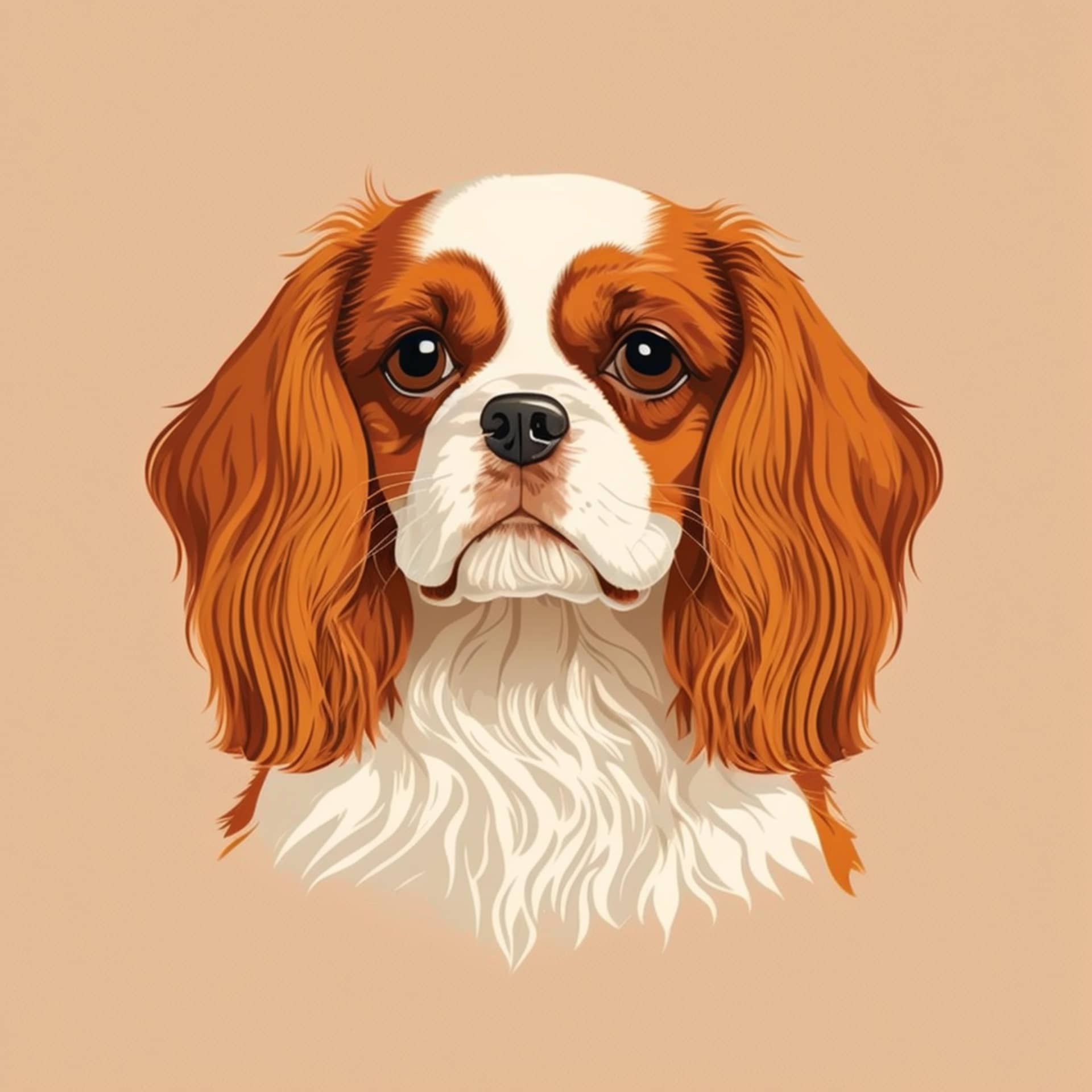 Cute dog cartoon profile pictures colorful image