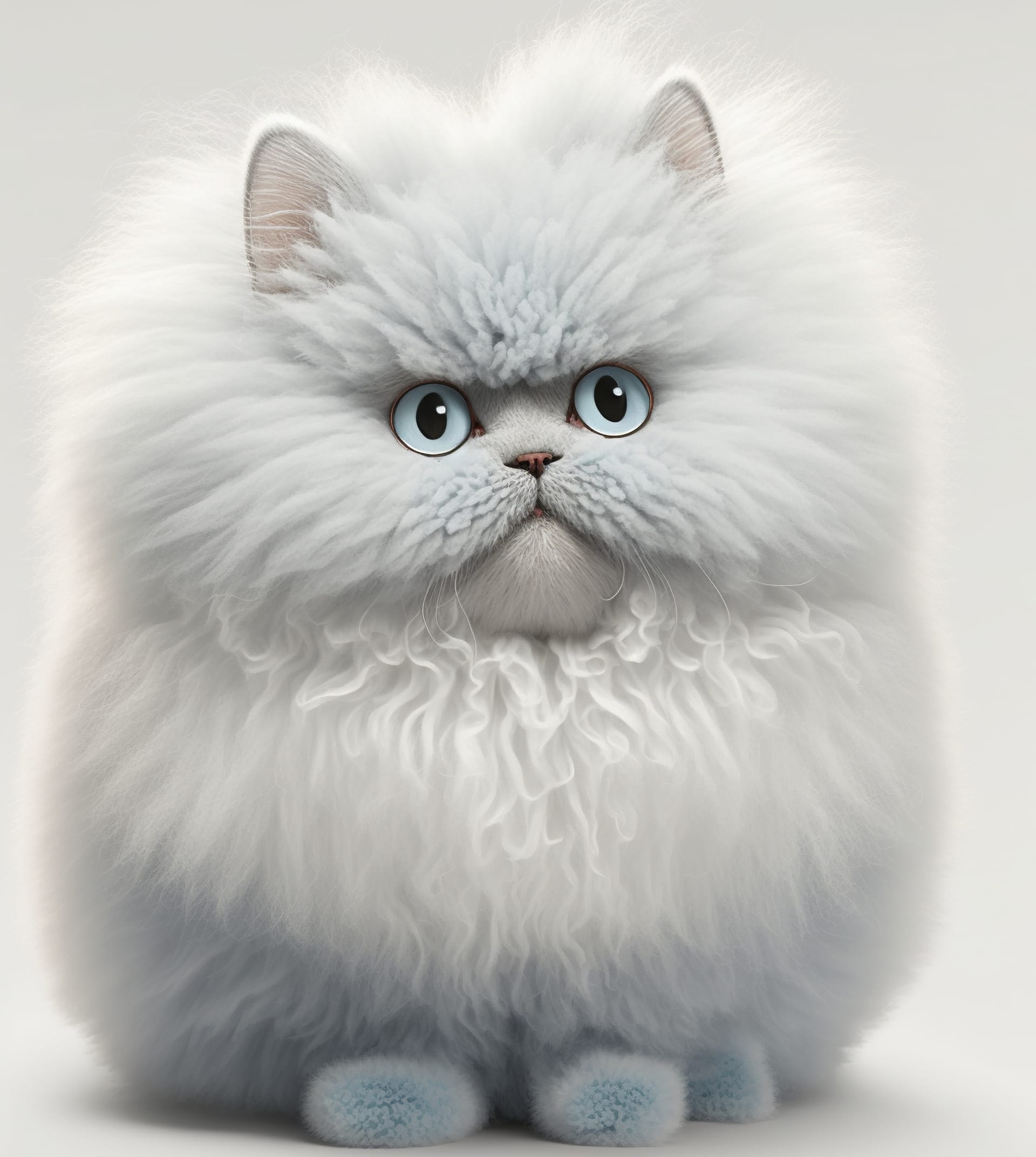 Cat profile realistic picture