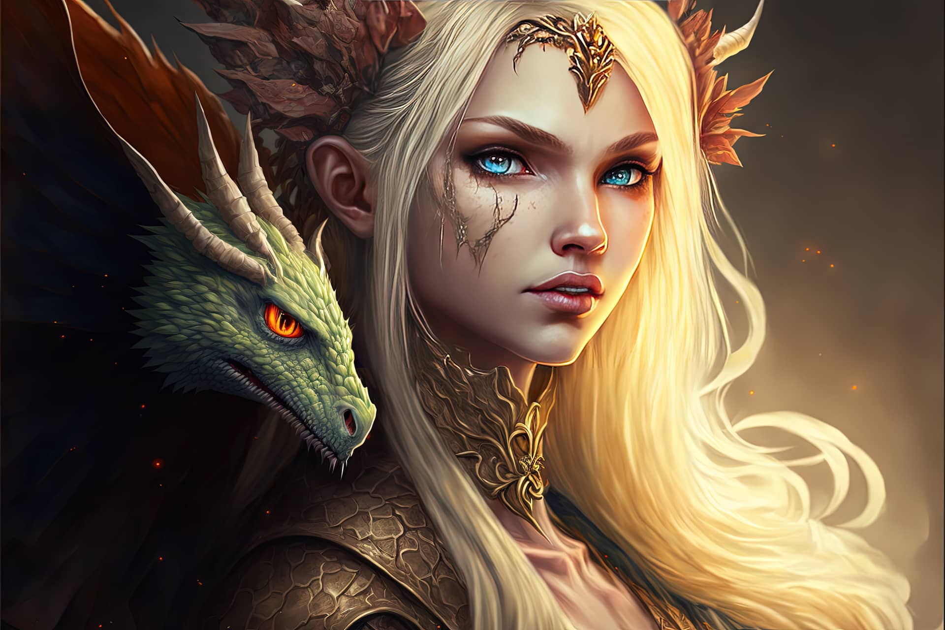 Dragon fantasy creature generative cool images for profile