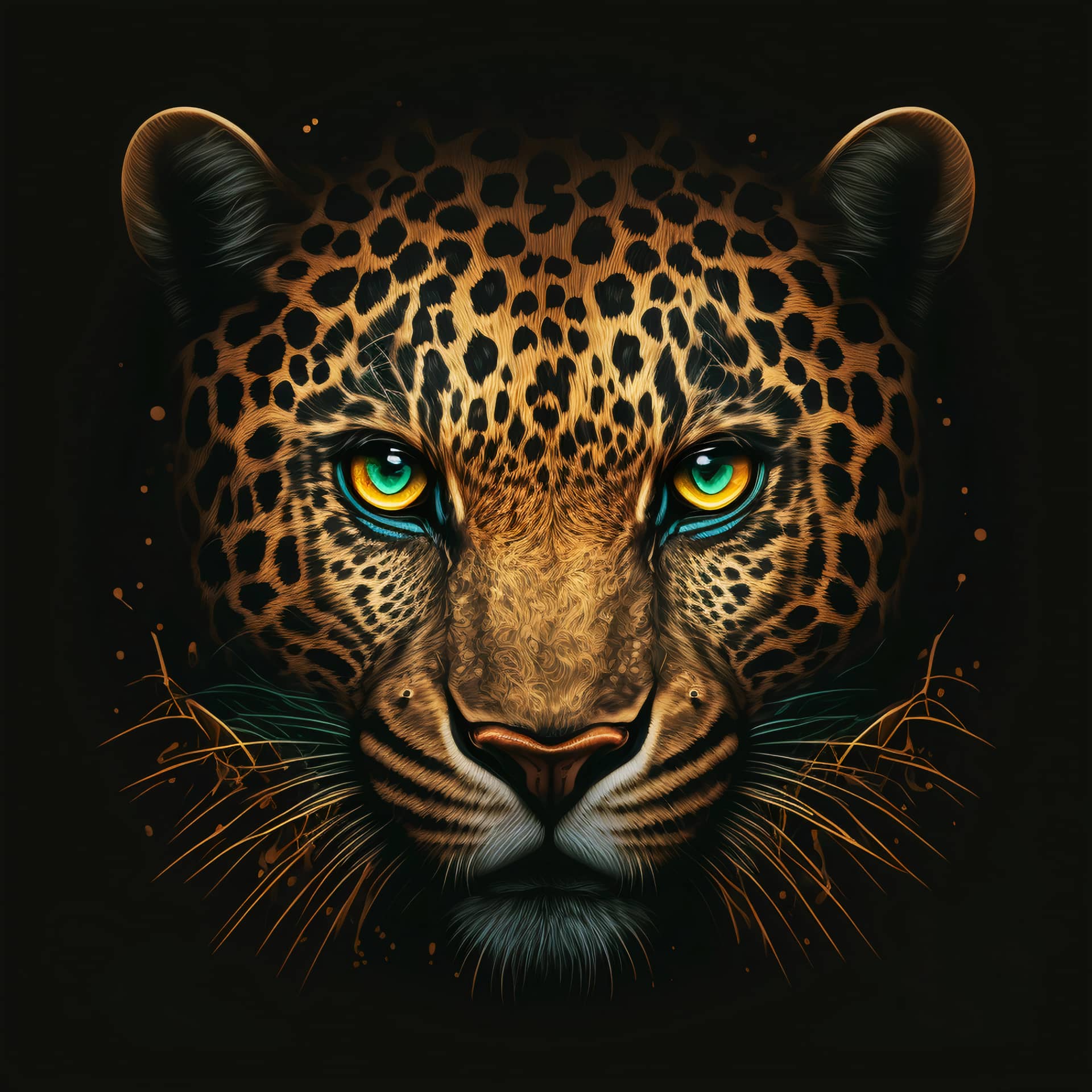 Jaguar illustration excellent picture