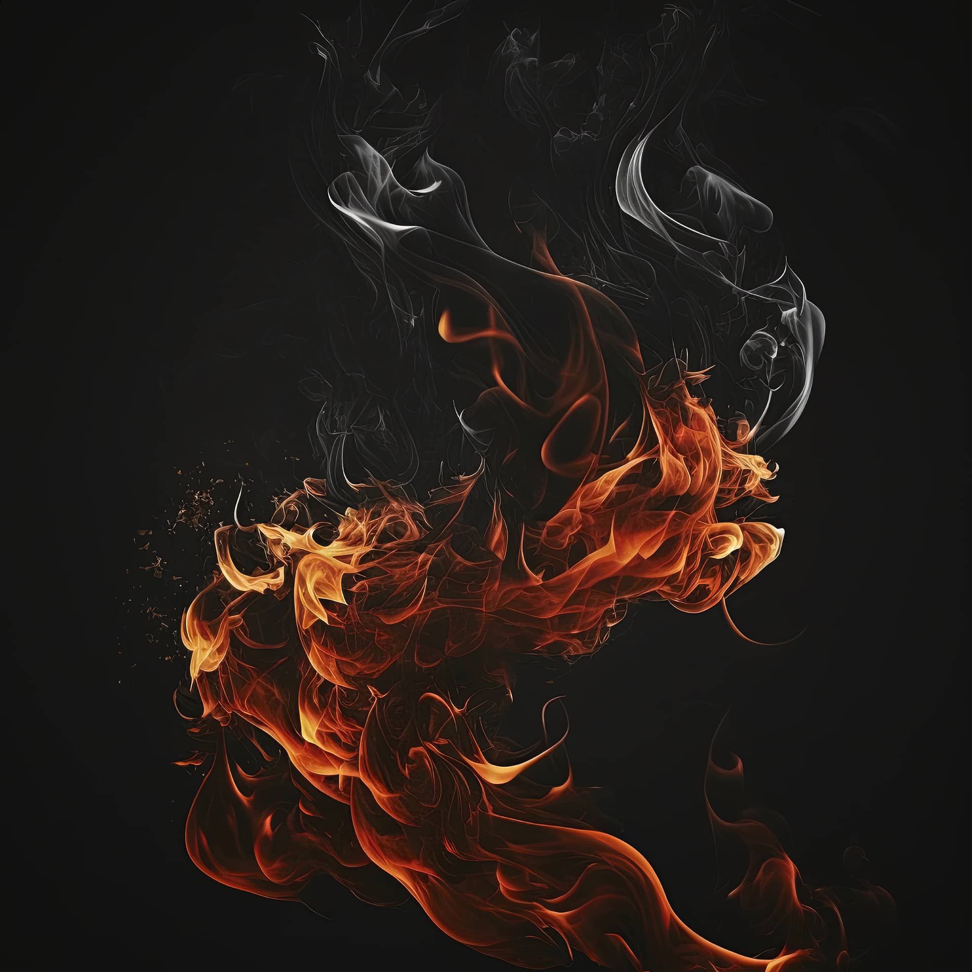 Fire background excellent image