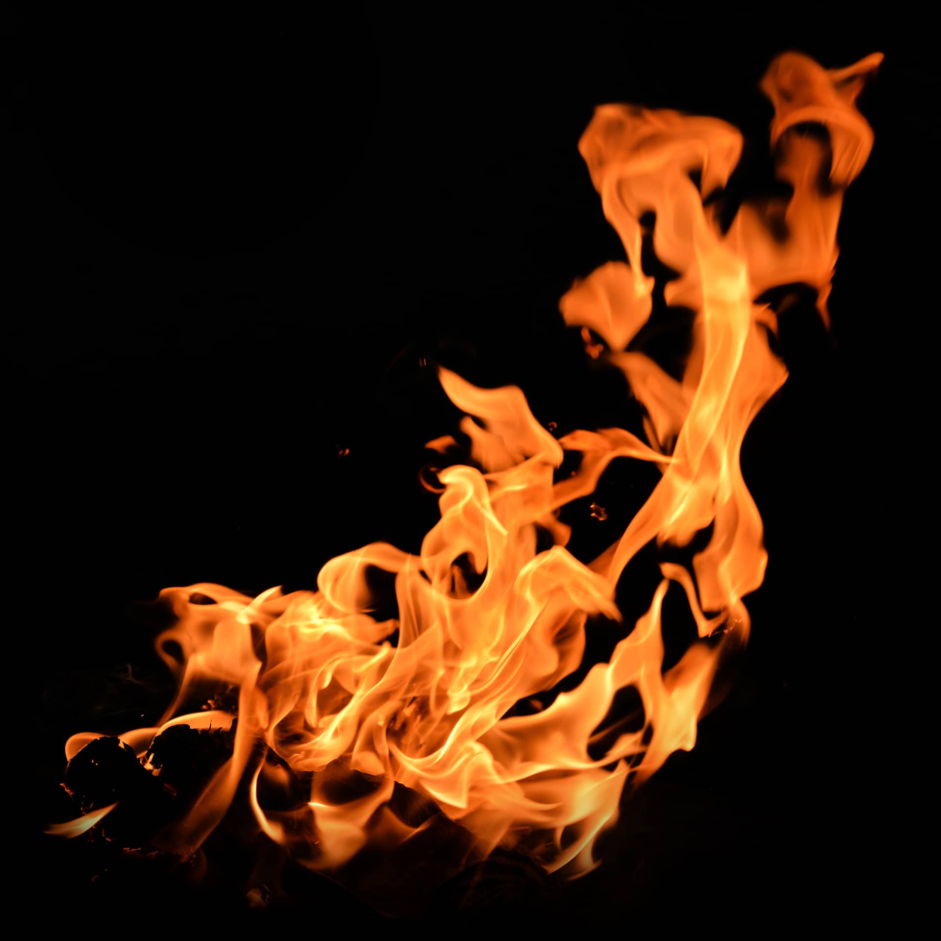Fire flames isolated black fire profile pics
