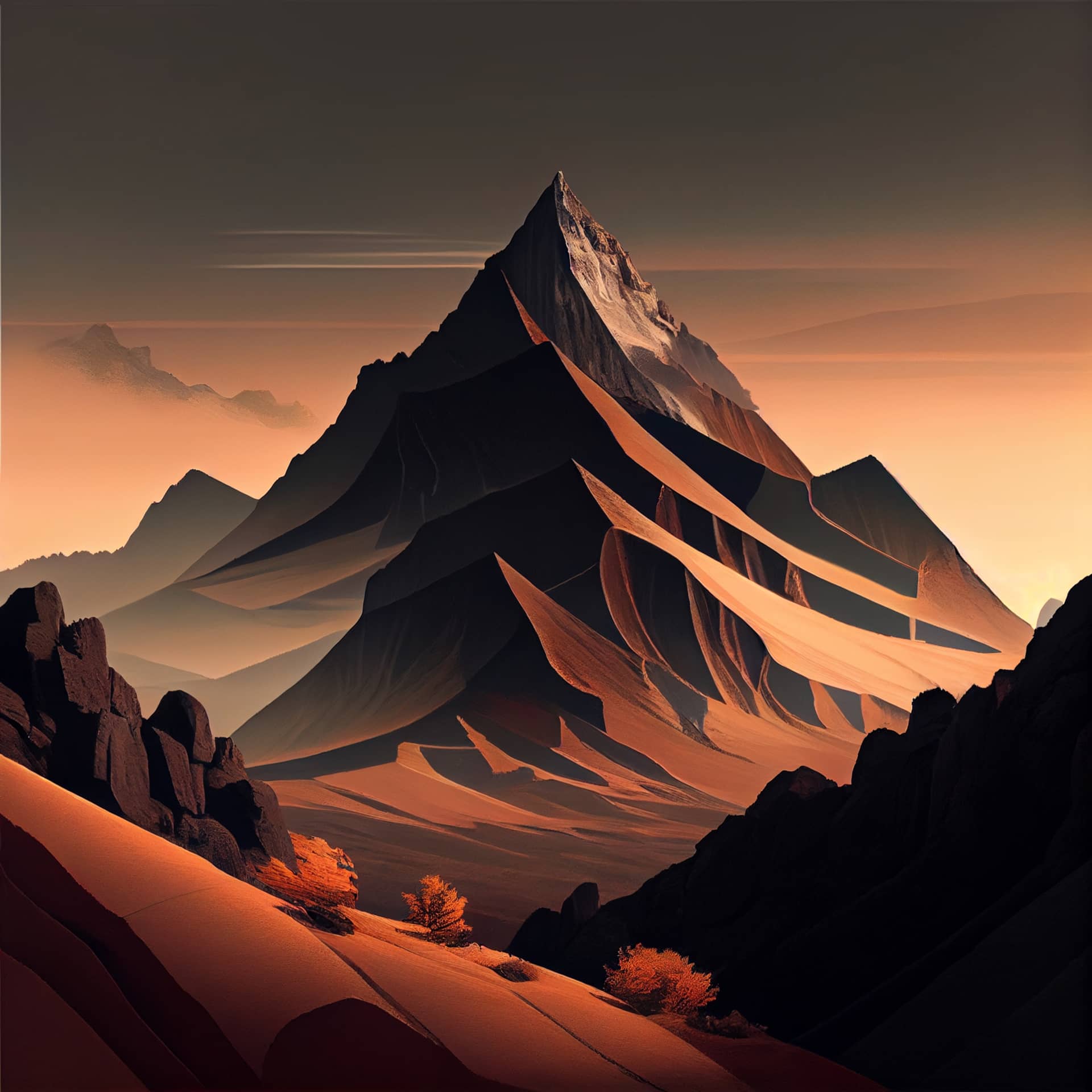 Nature profile picture mountain sky landscape