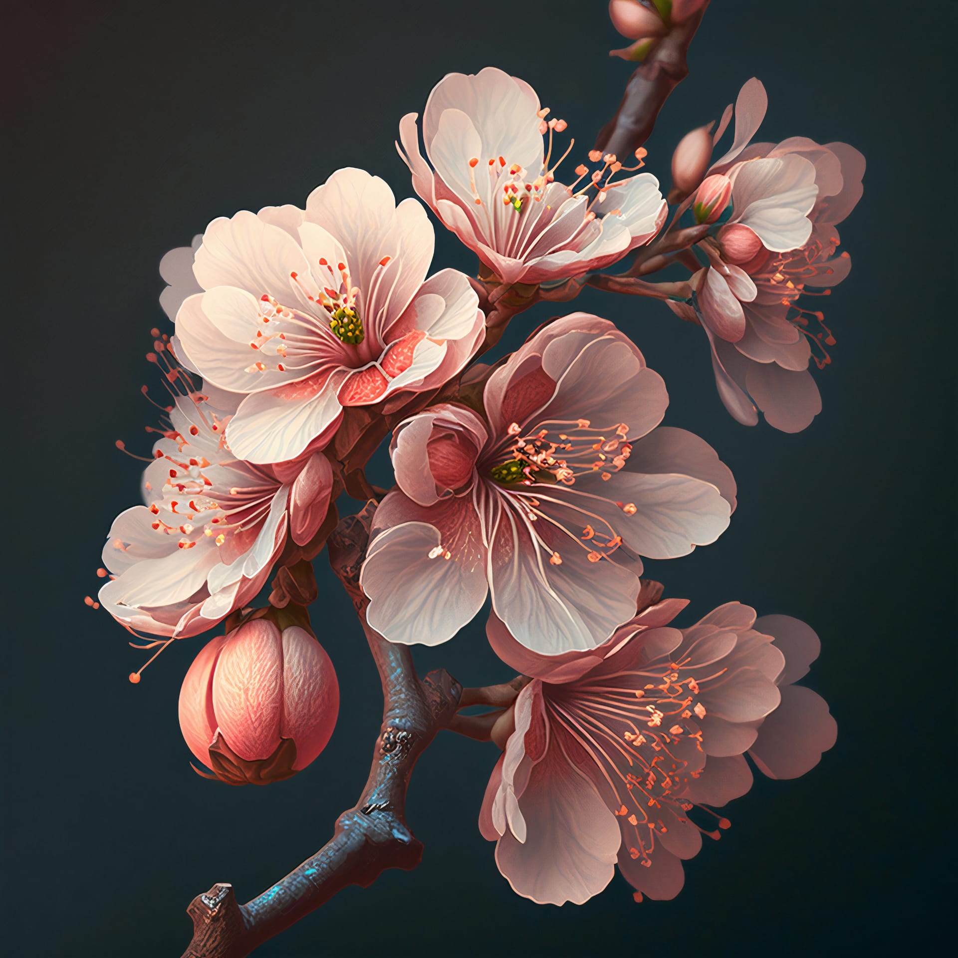 Cherry blossom beautiful sakura flowers pink cherry flowers
