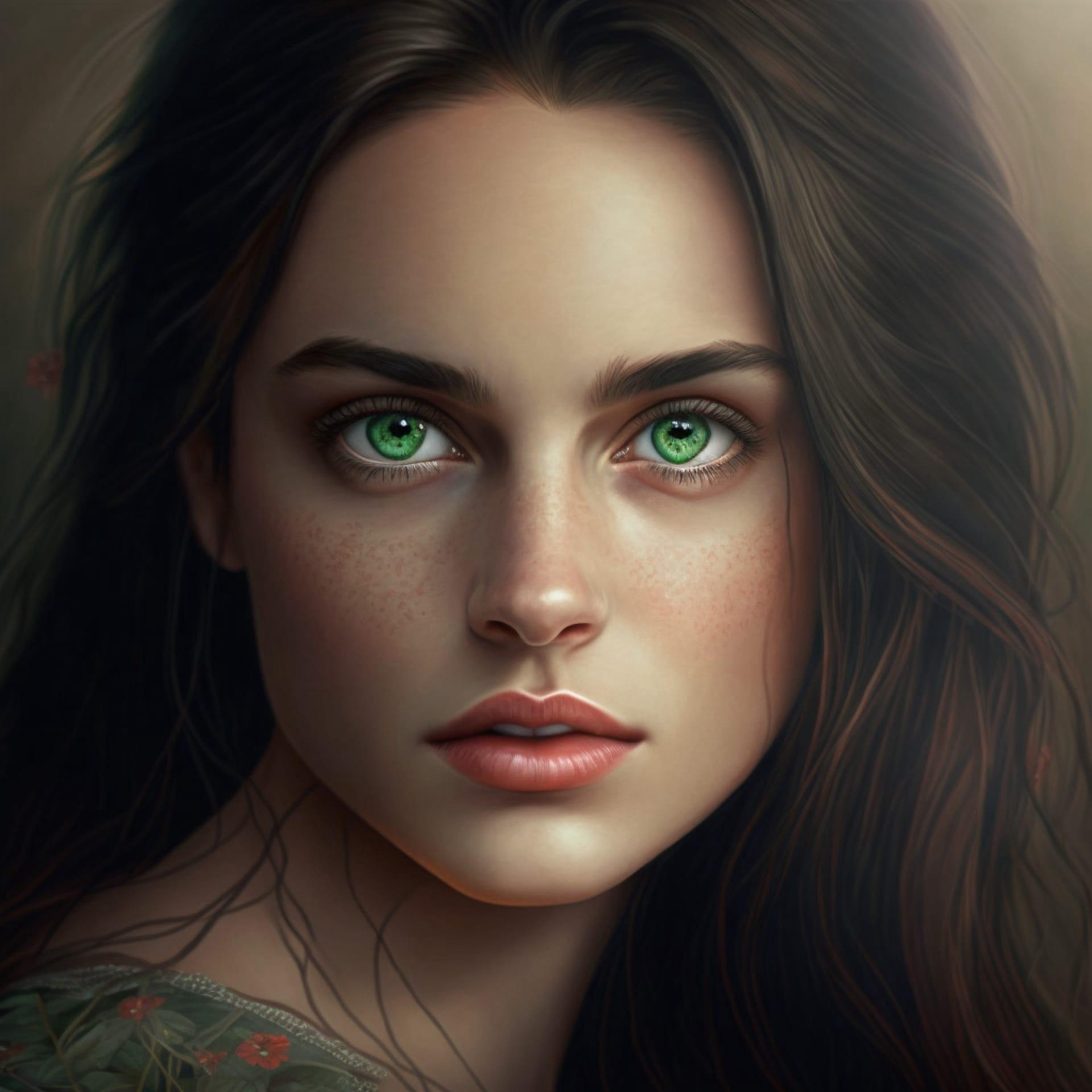 Woman profile picture 06
