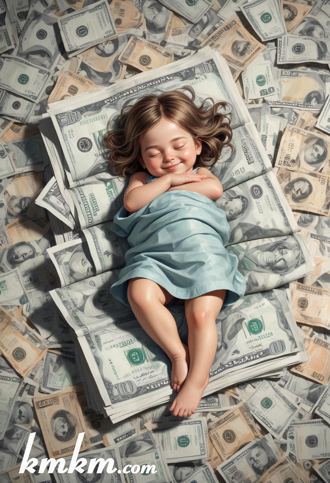 American dream money cartoon drawing 17