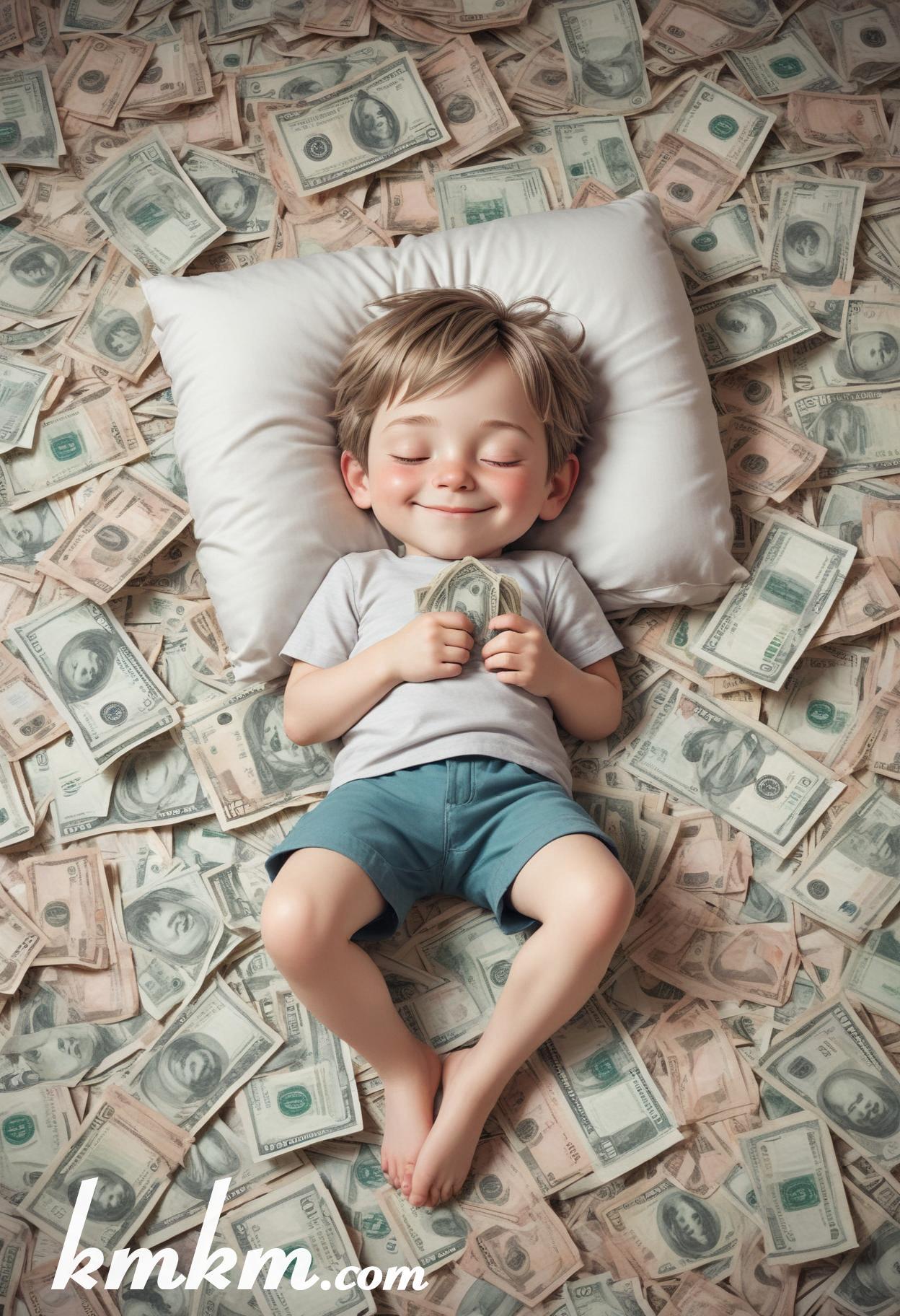 American dream money cartoon drawing 20