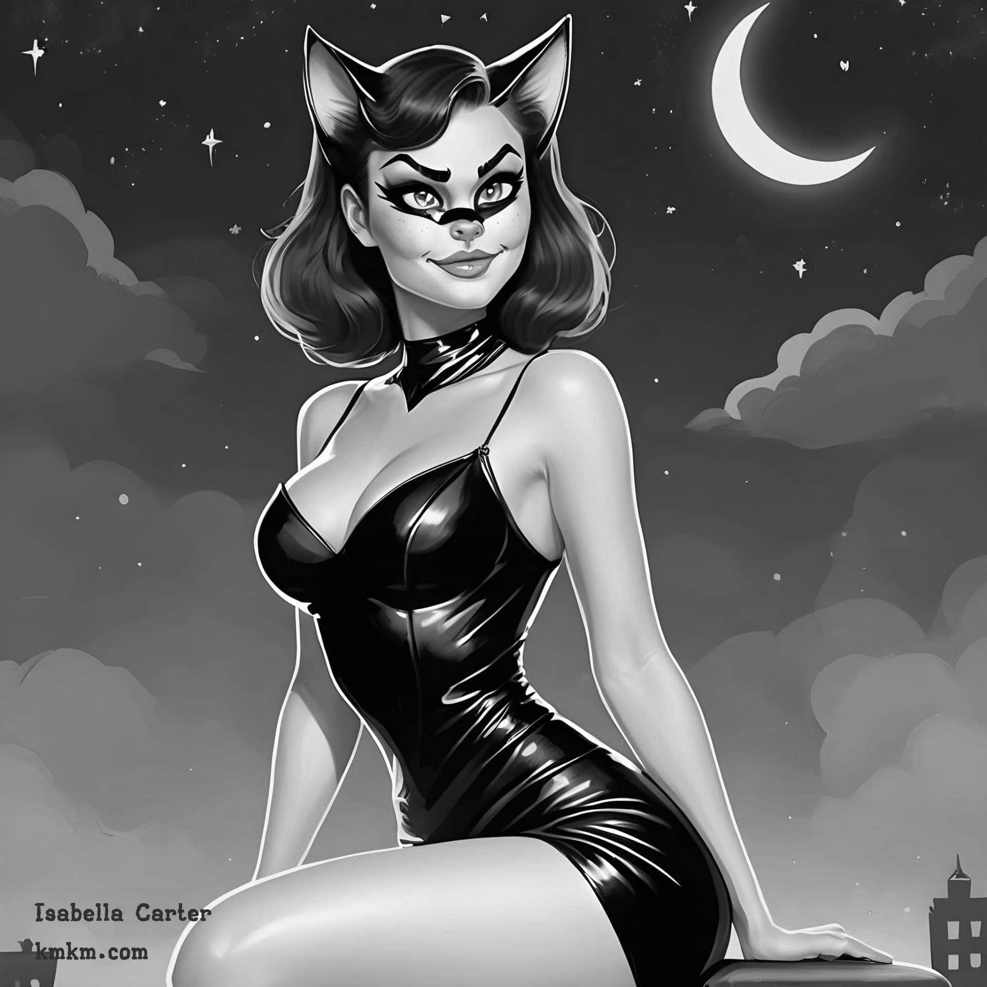 Black and white caricatures from photos 11