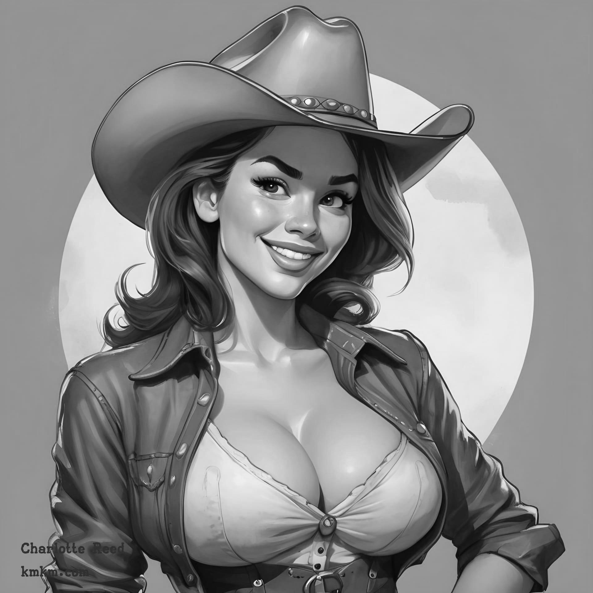 Black and white caricatures from photos 12