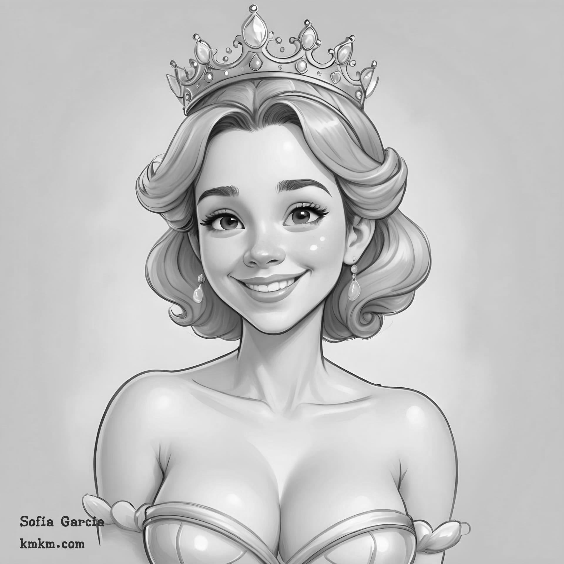 Black and white caricatures from photos 14