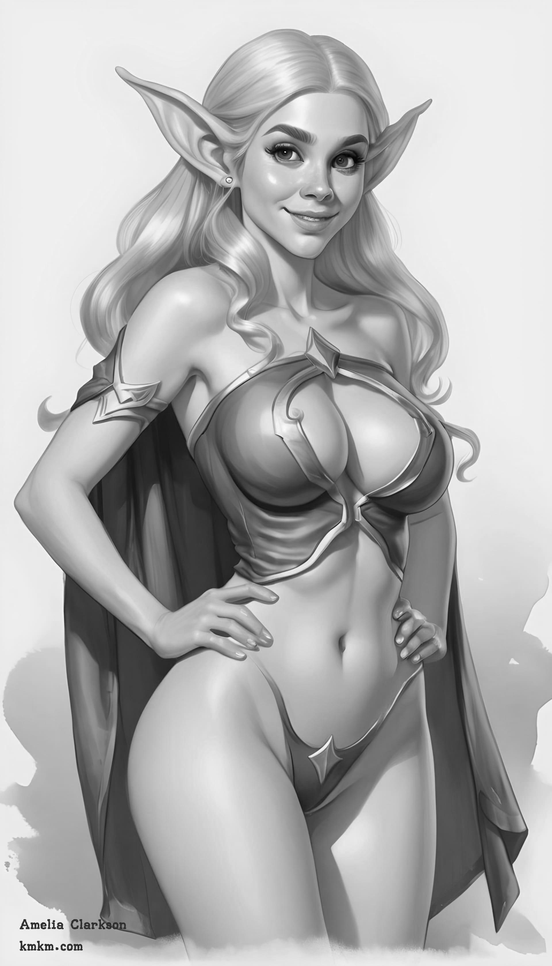 Black and white goofy faces caricatures 01