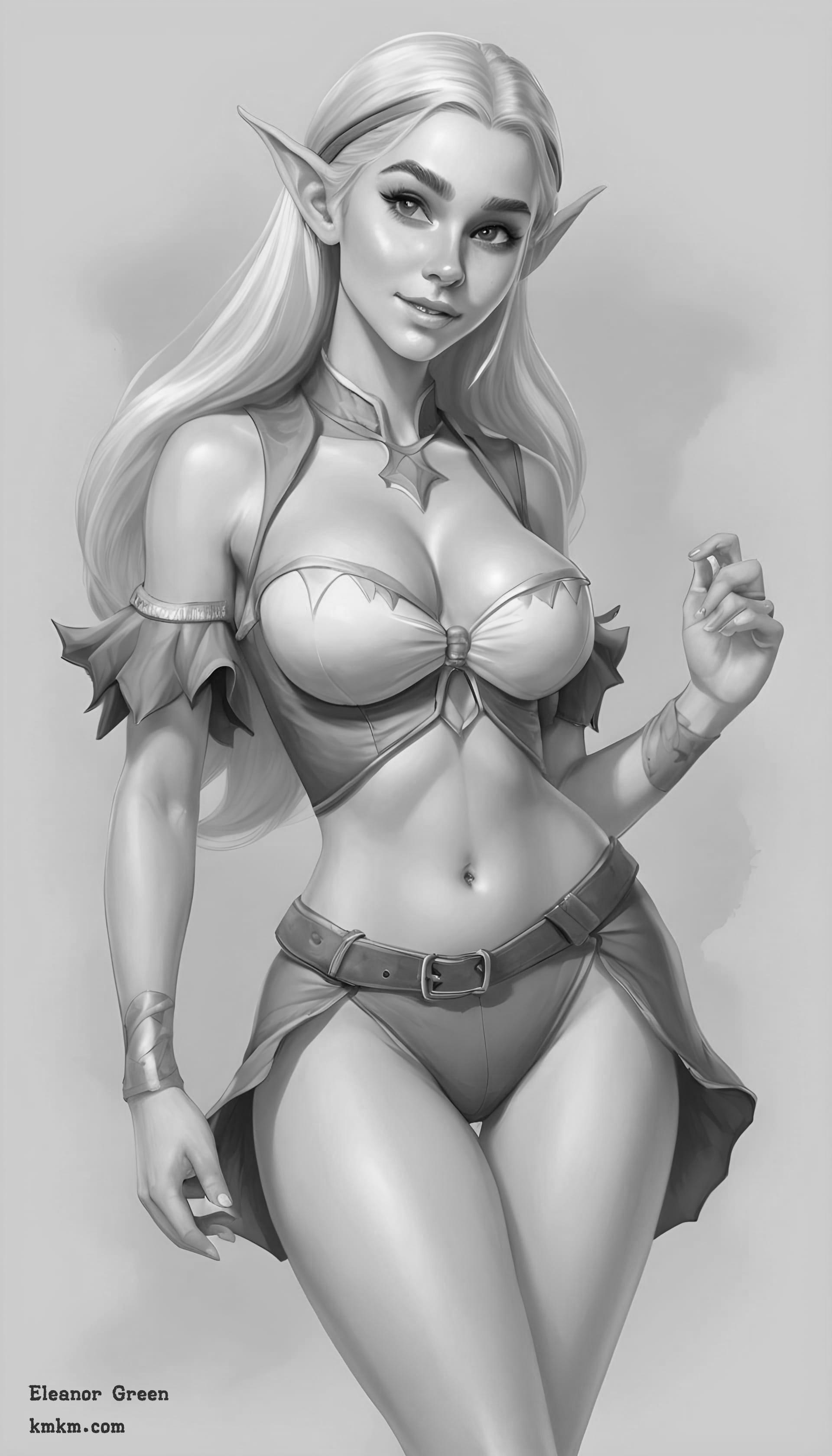 Black and white goofy faces caricatures 04