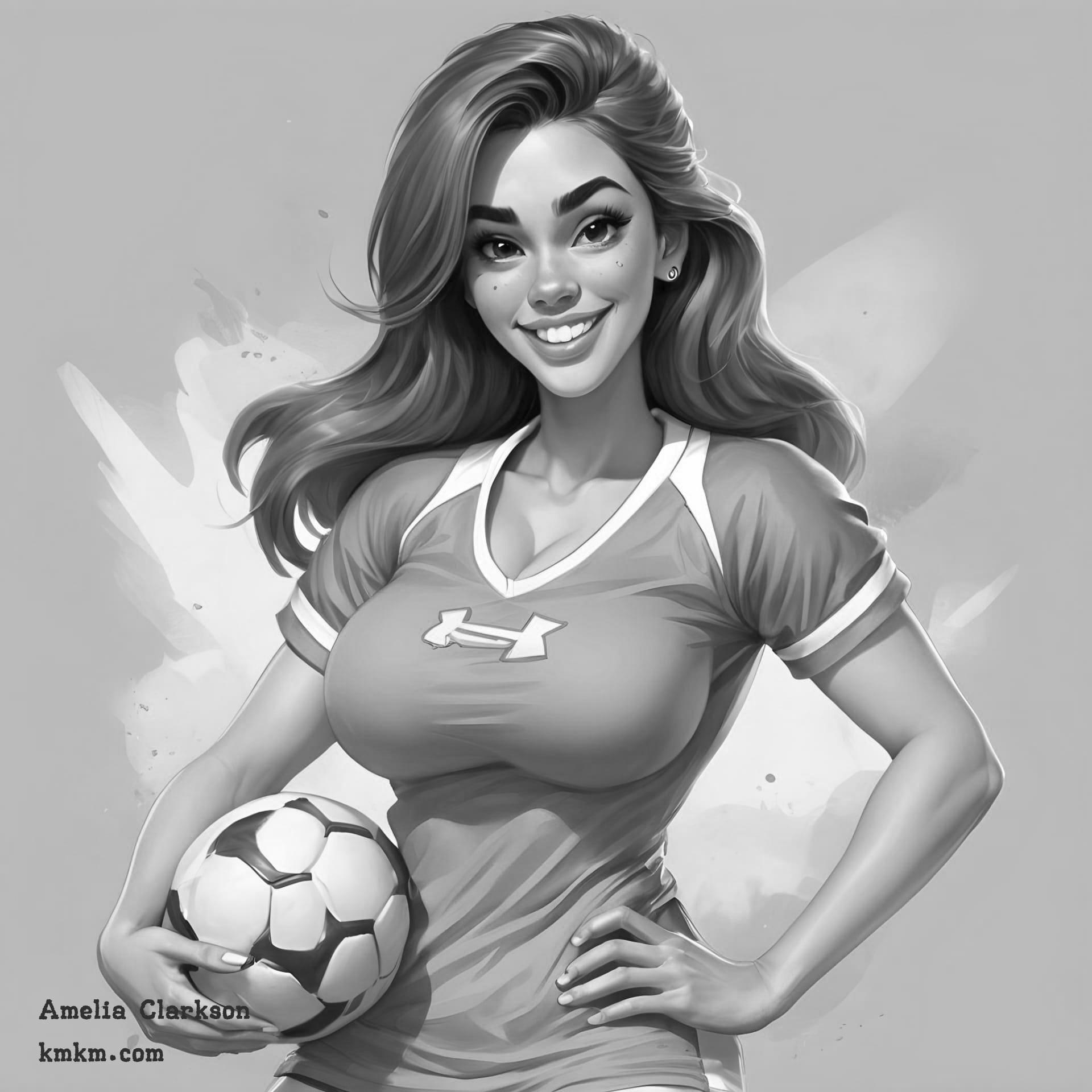 Black and white goofy faces caricatures 18