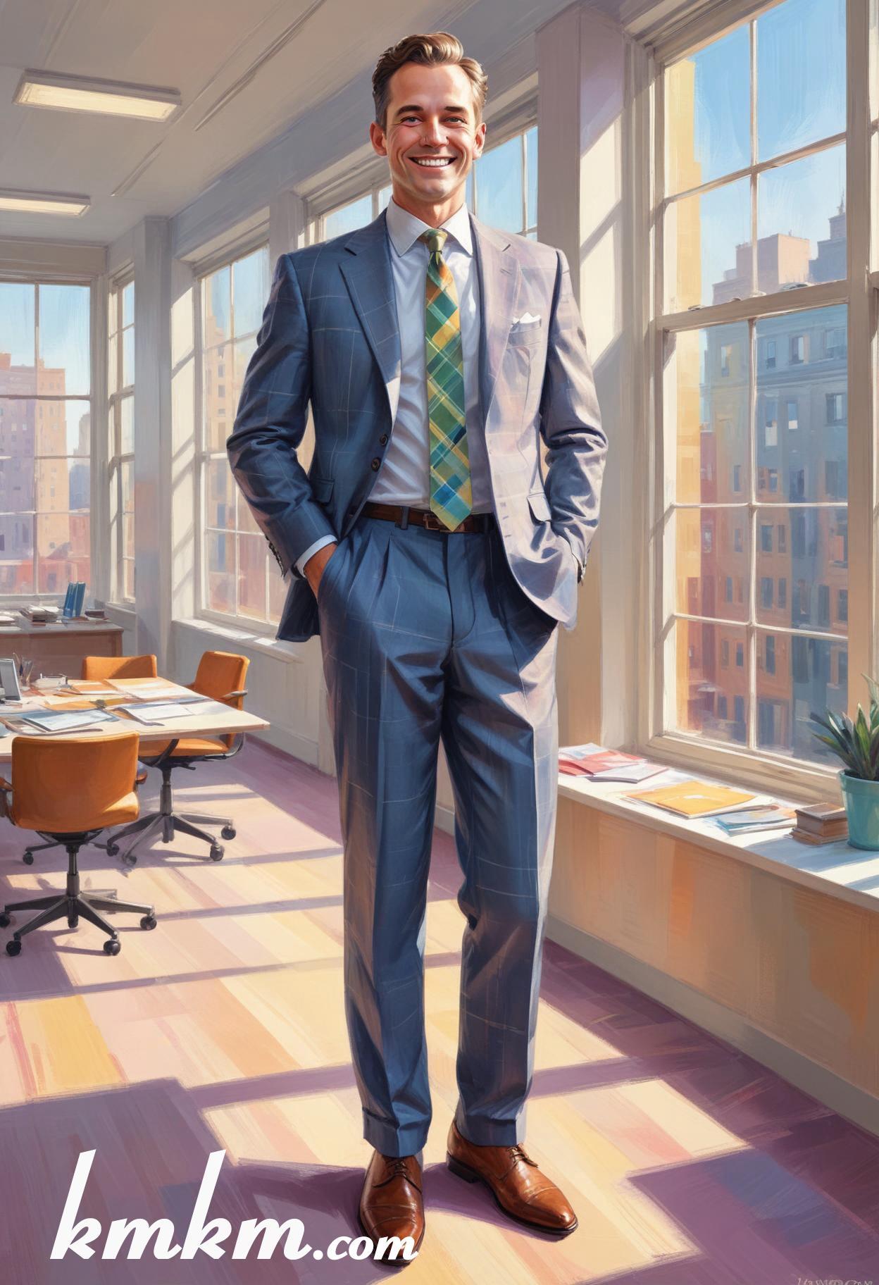 Business caricature cartoon drawing 15