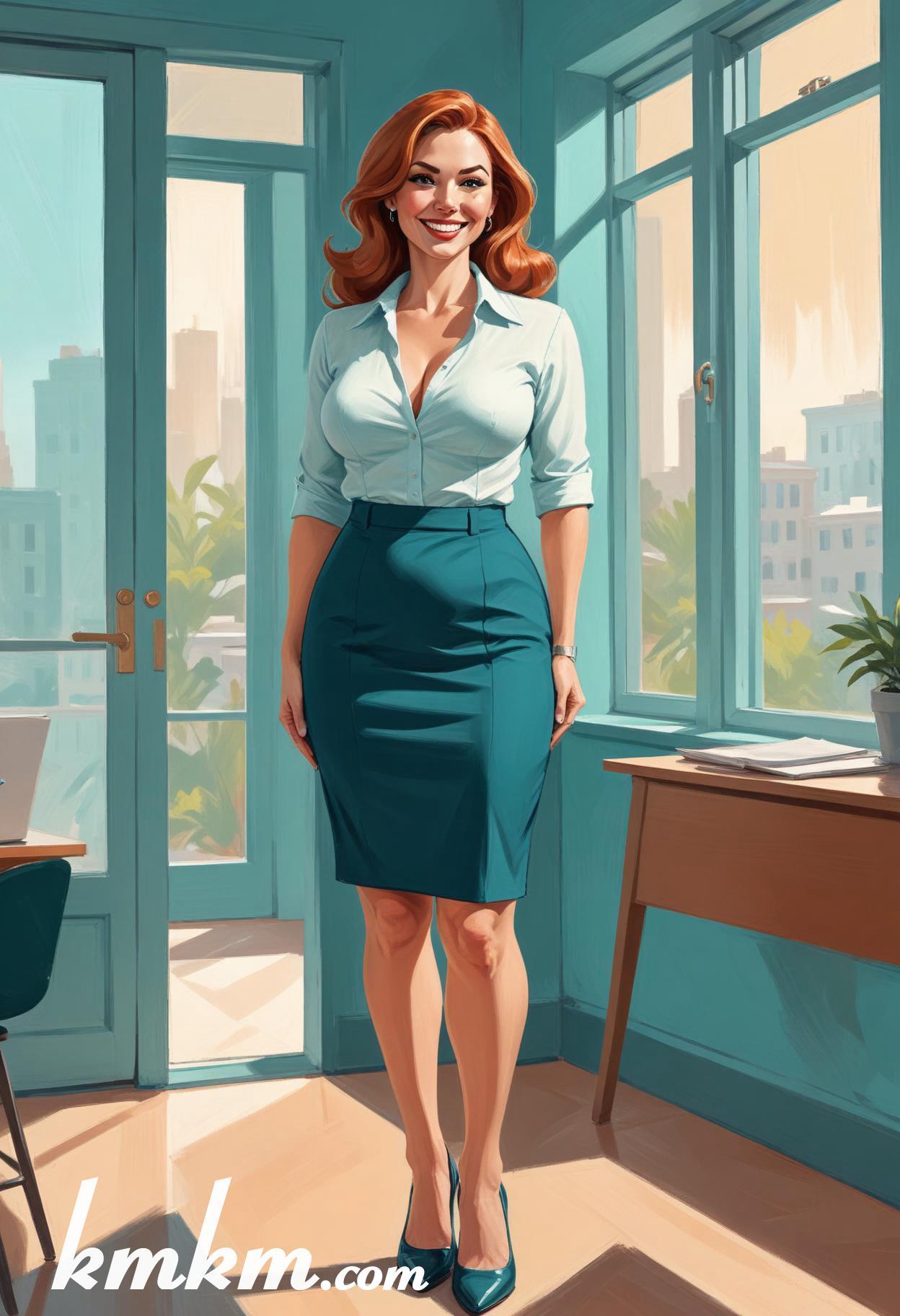 Business caricature cartoon drawing 18