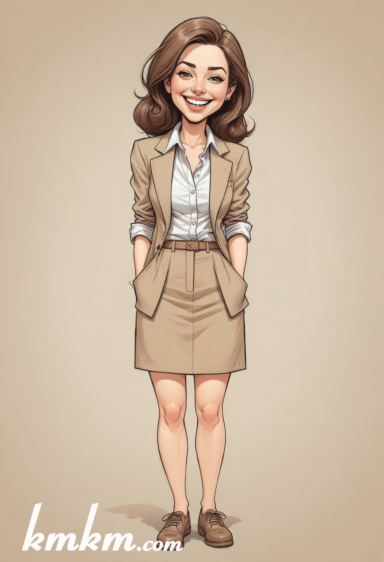 Business people cartoon caricature drawing 11