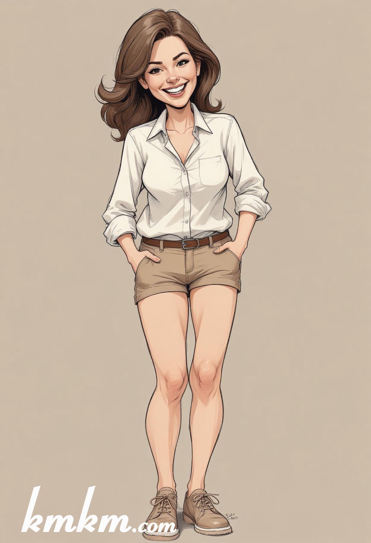 Business people cartoon caricature drawing 12