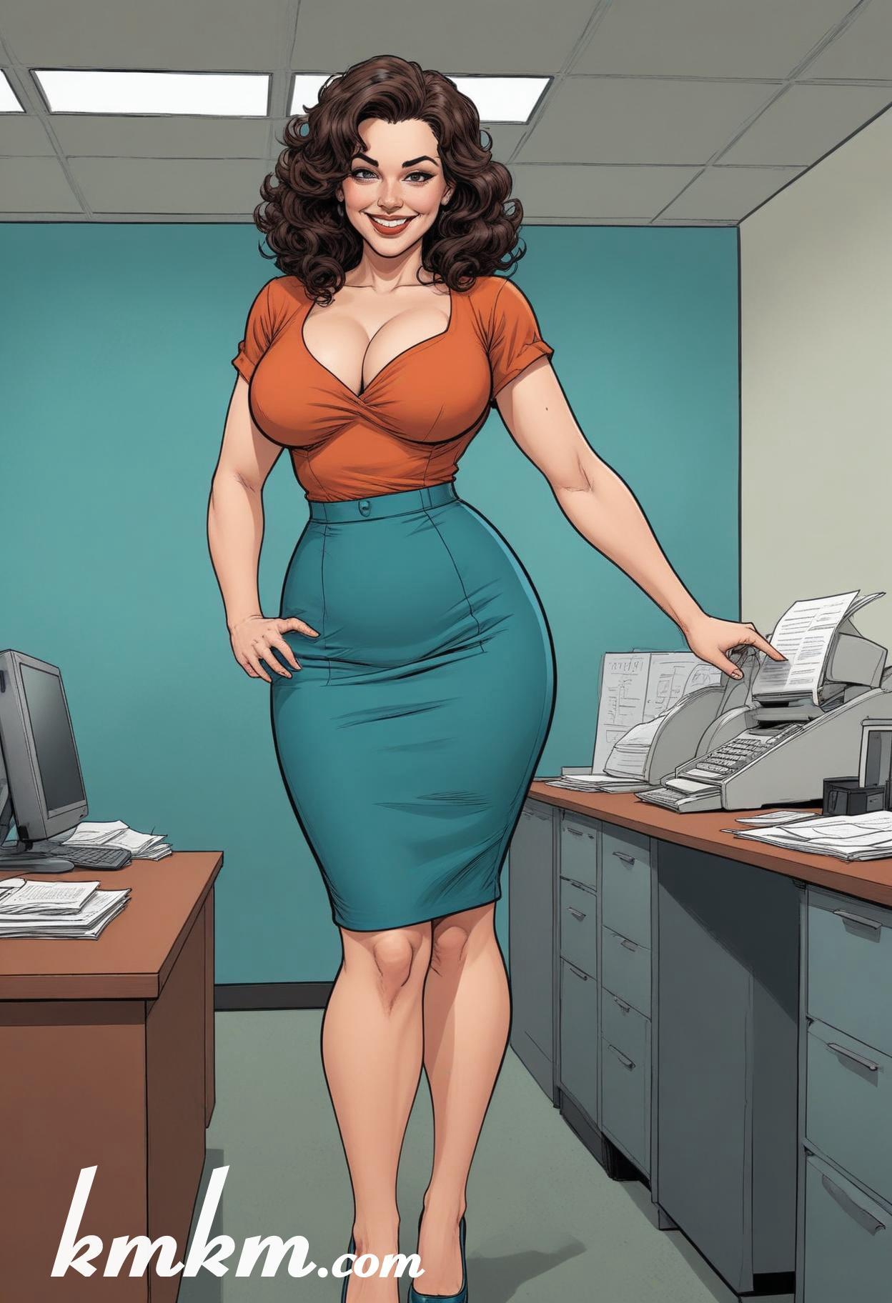 Business people cartoon caricature drawing 15