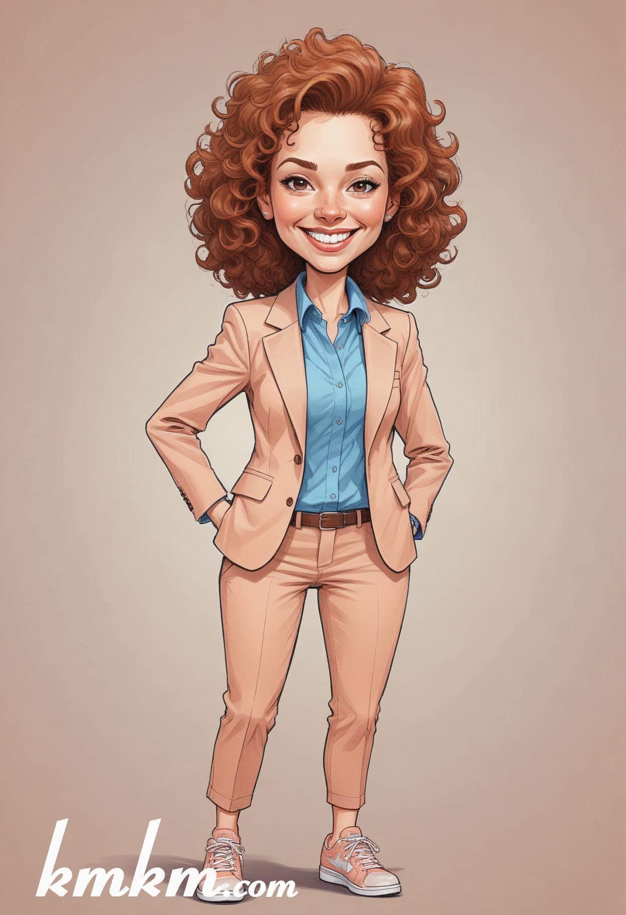 Business people cartoon caricature drawing 16