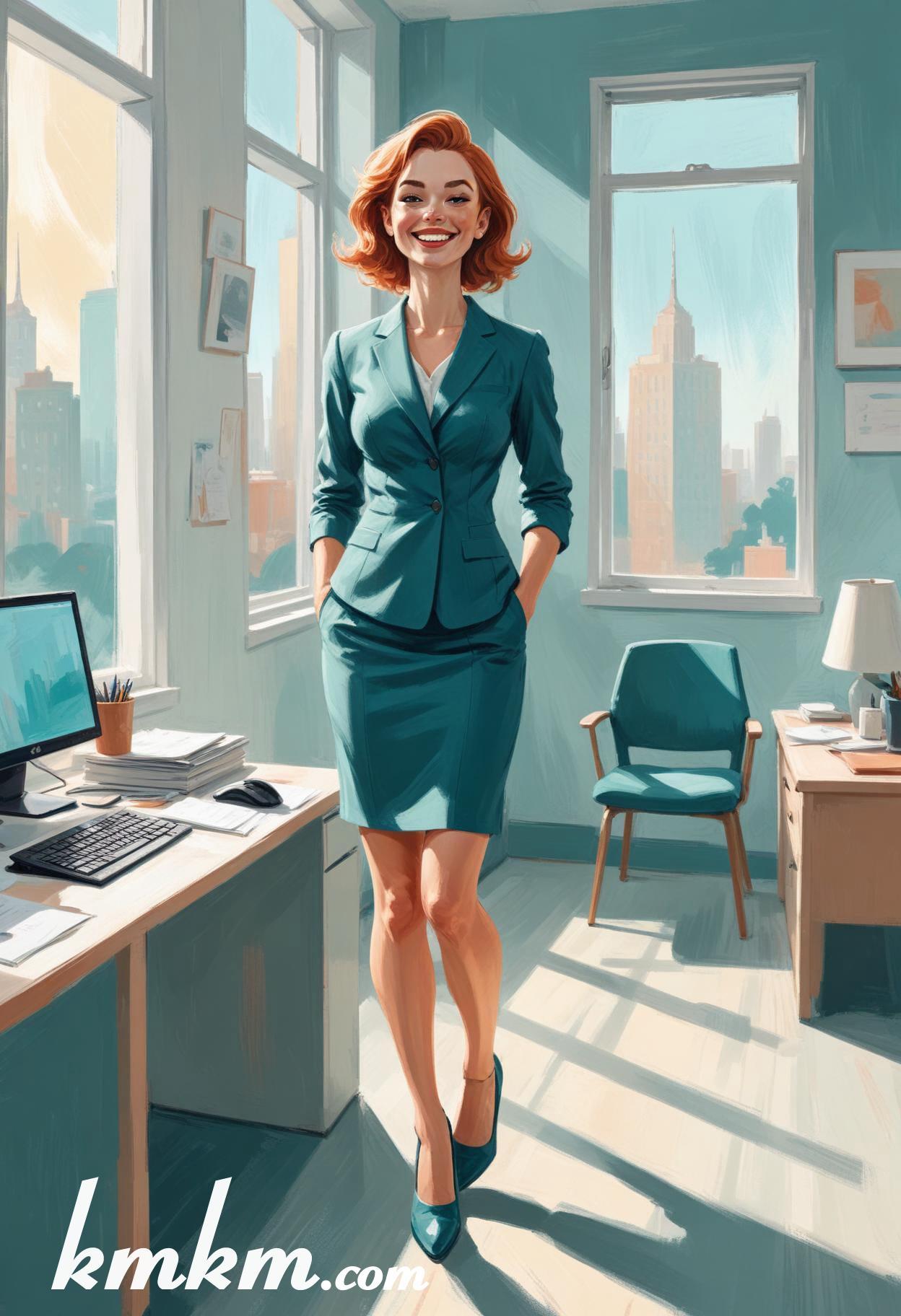 Business people cartoon caricature drawing 19