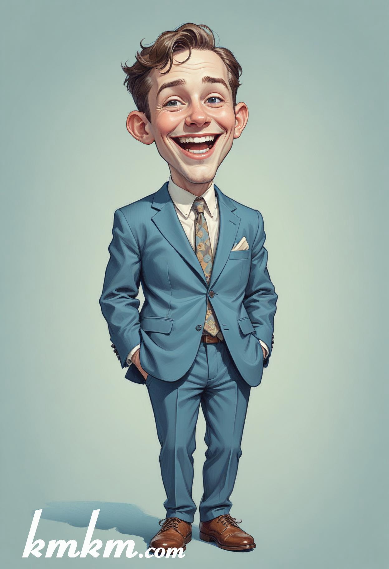 Businessman cartoon character set drawing 03