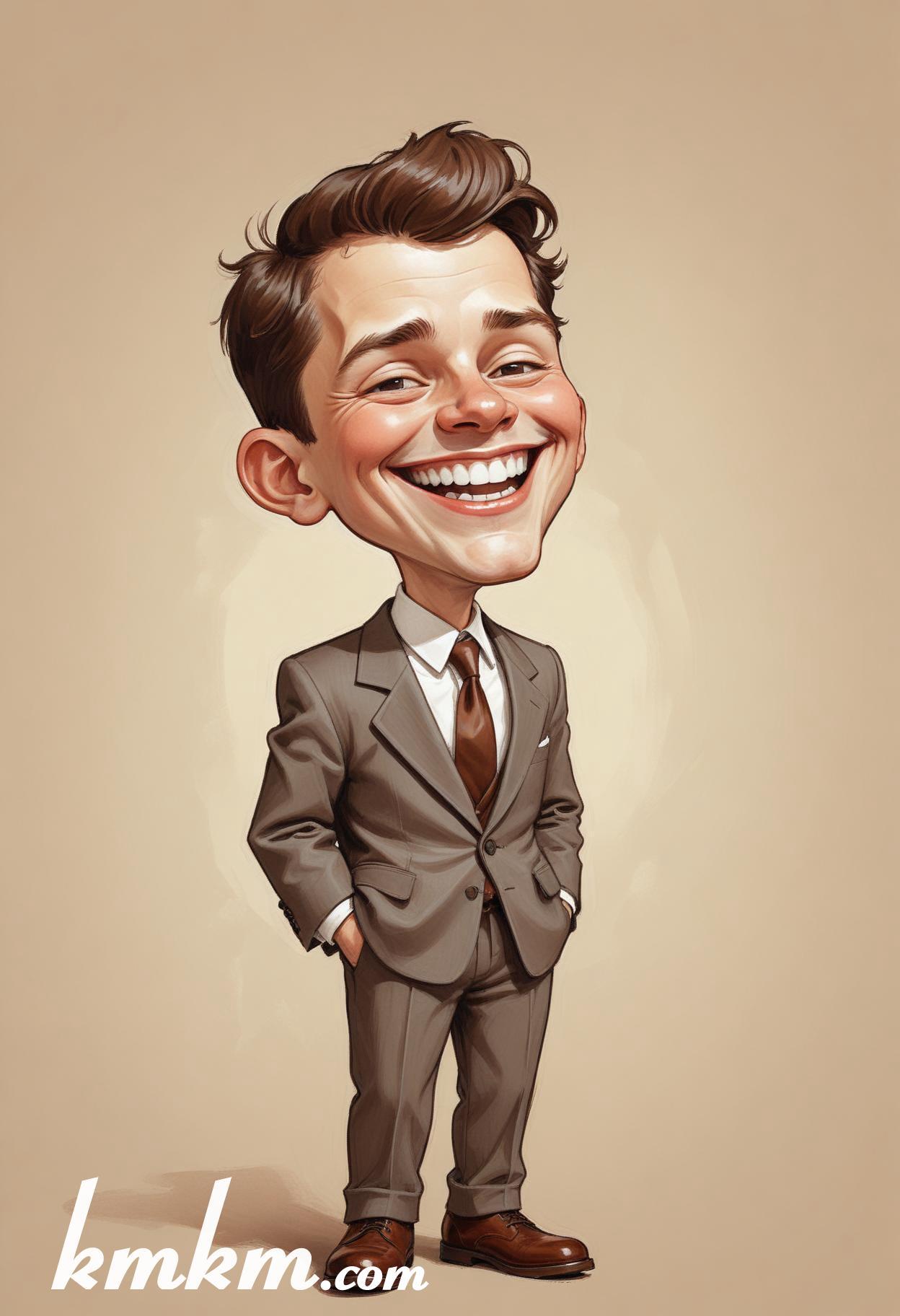 Businessman cartoon character set drawing 04